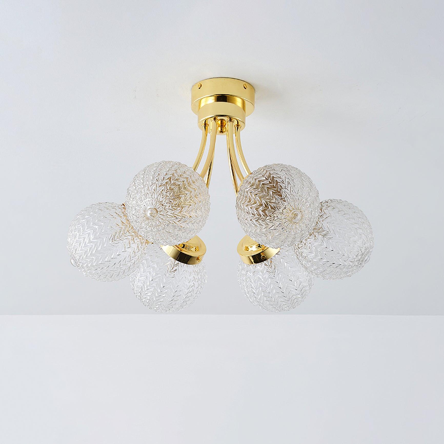 Gloriare Plafonnier en Verre Élégant