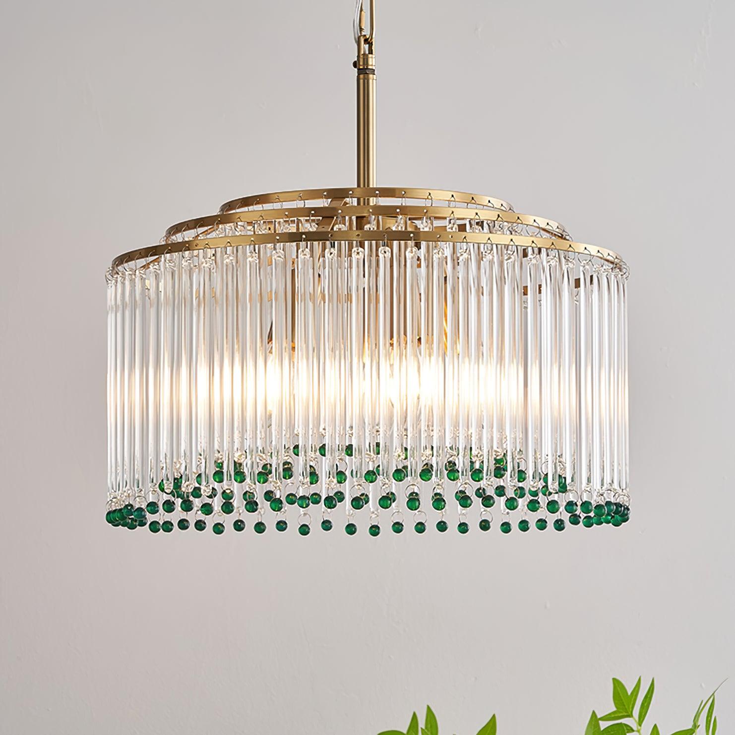 Ulcarir Lustre en Verre de Luxe Postmoderne