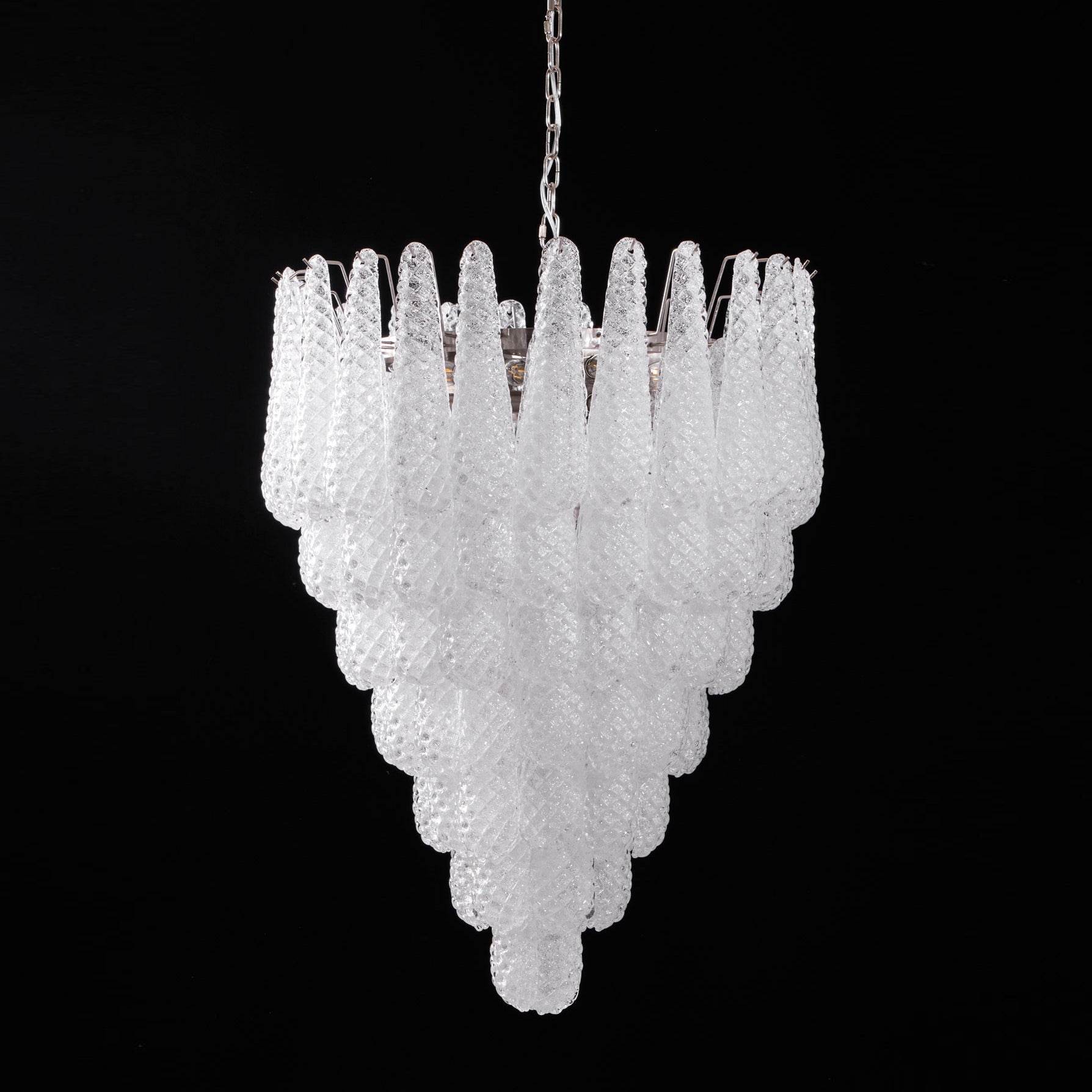 Case Lustre Cascade de Gouttes de Verre