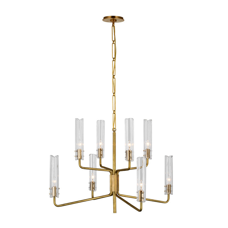 Lustre en Métal et Verre Traditionnel Premium Cetalan