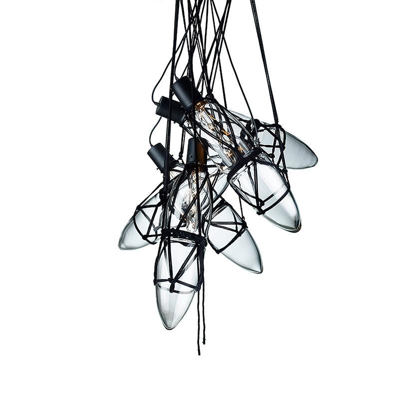 Avlireth Créativité Individuelle Bouteille Verre Suspension
