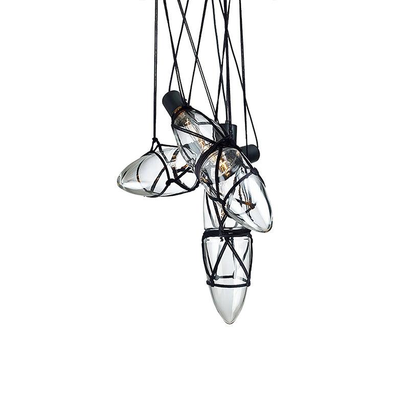 Avlireth Créativité Individuelle Bouteille Verre Suspension