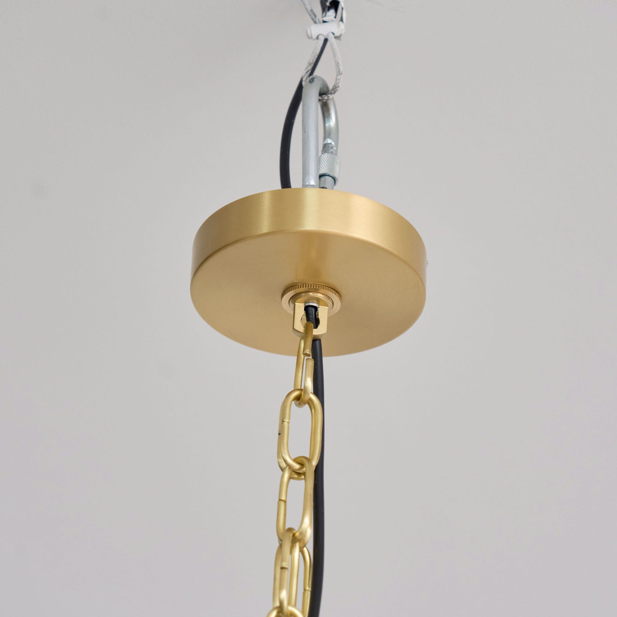 Nectar Lustre Industriel Vintage en Métal Laiton