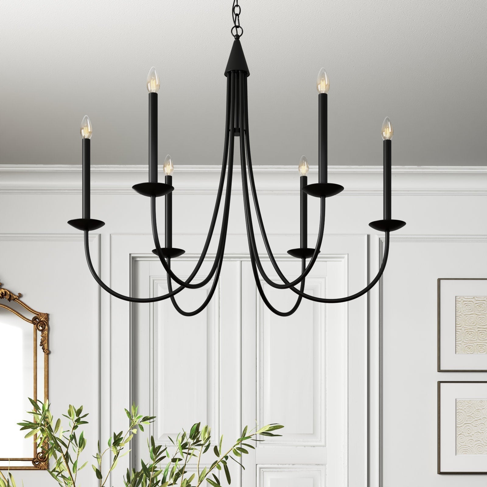 Nectar Lustre Industriel Vintage en Métal Laiton