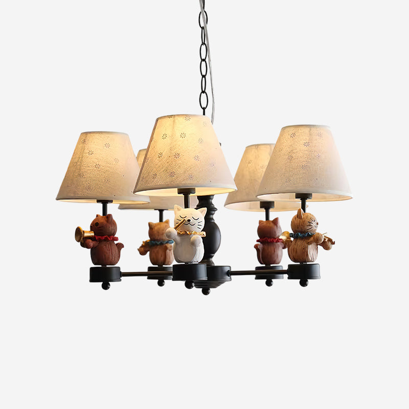 Glo Lustre Symphonie des Chats Ludique
