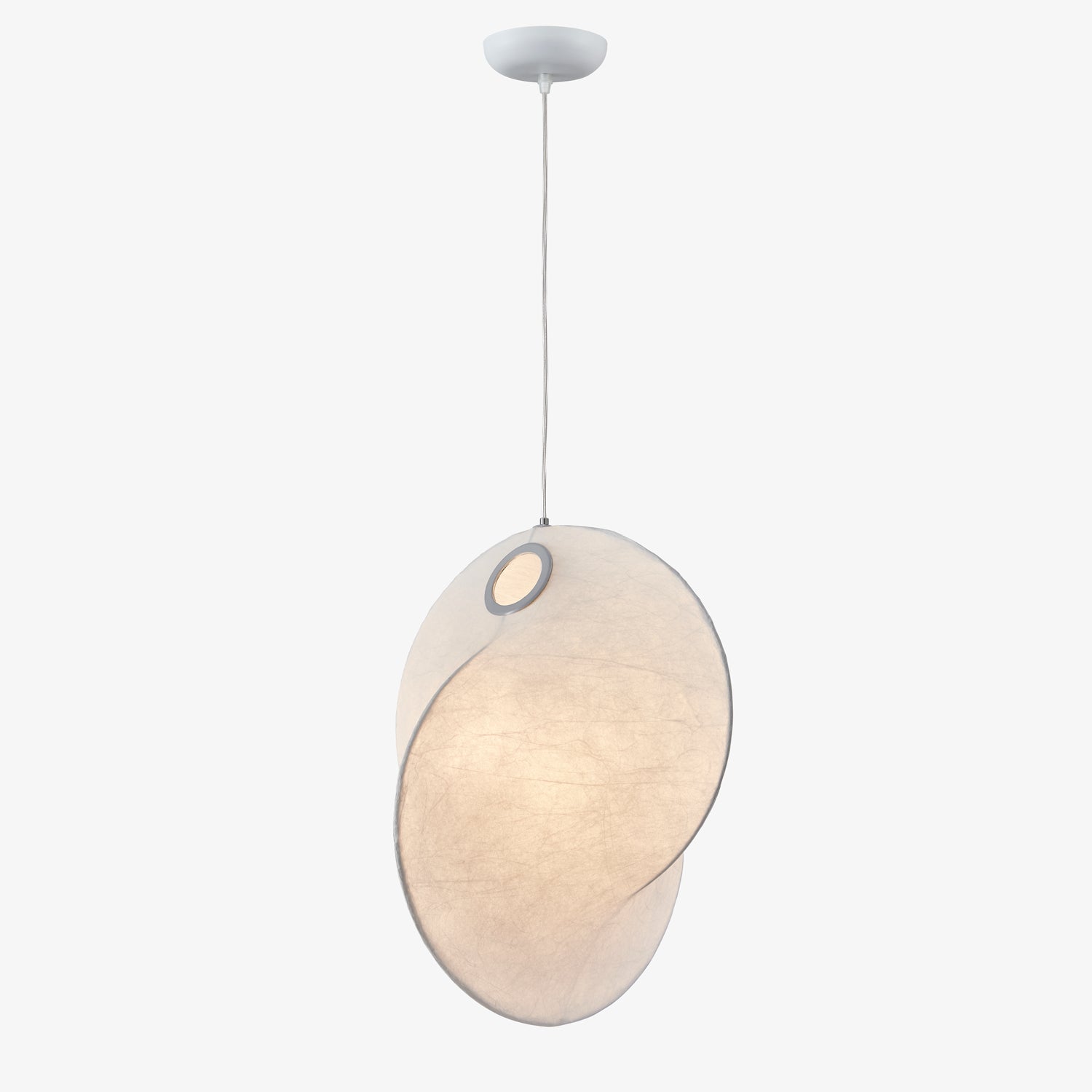 Verine Suspension Sculpturale en Soie de Mûrier