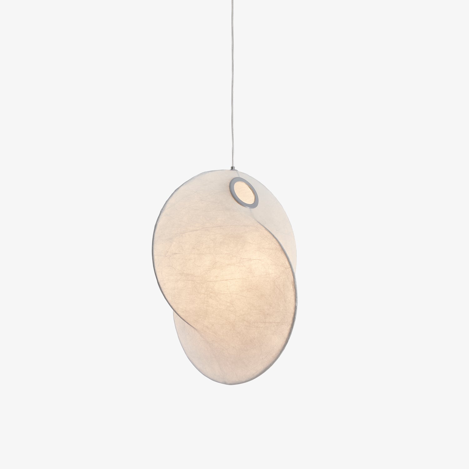 Verine Suspension Sculpturale en Soie de Mûrier