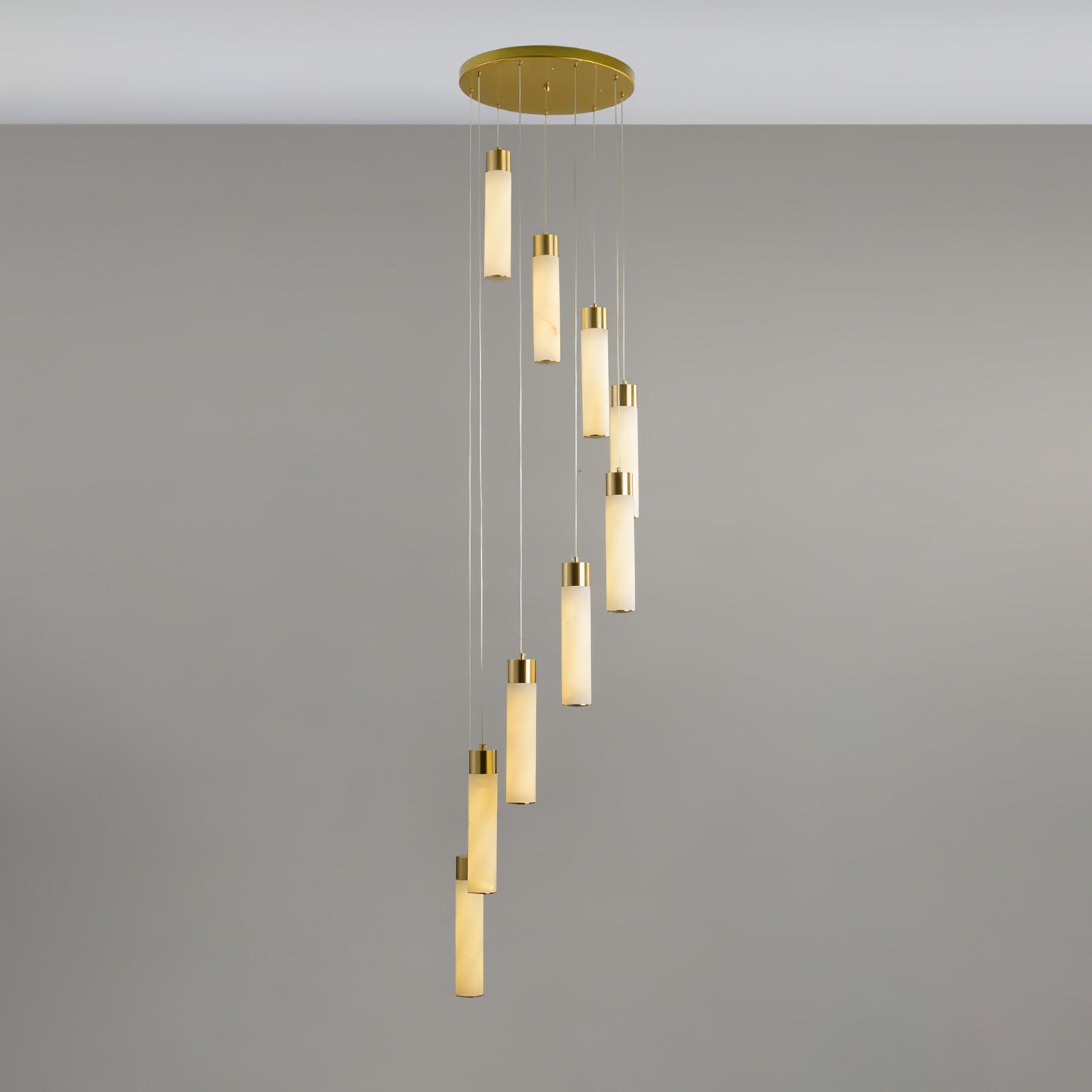 Aurelia Lustre Albâtre pour Escalier