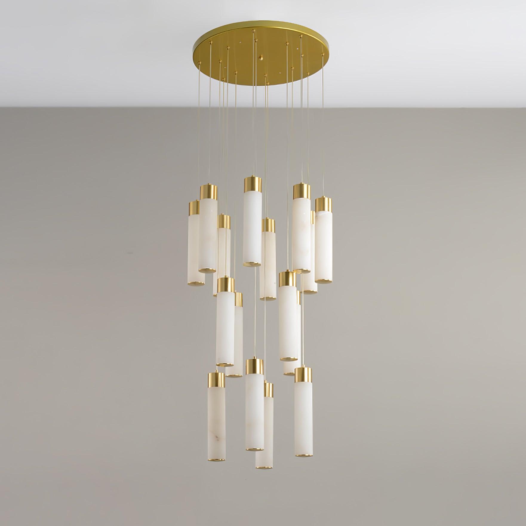 Aurelia Lustre Albâtre pour Escalier