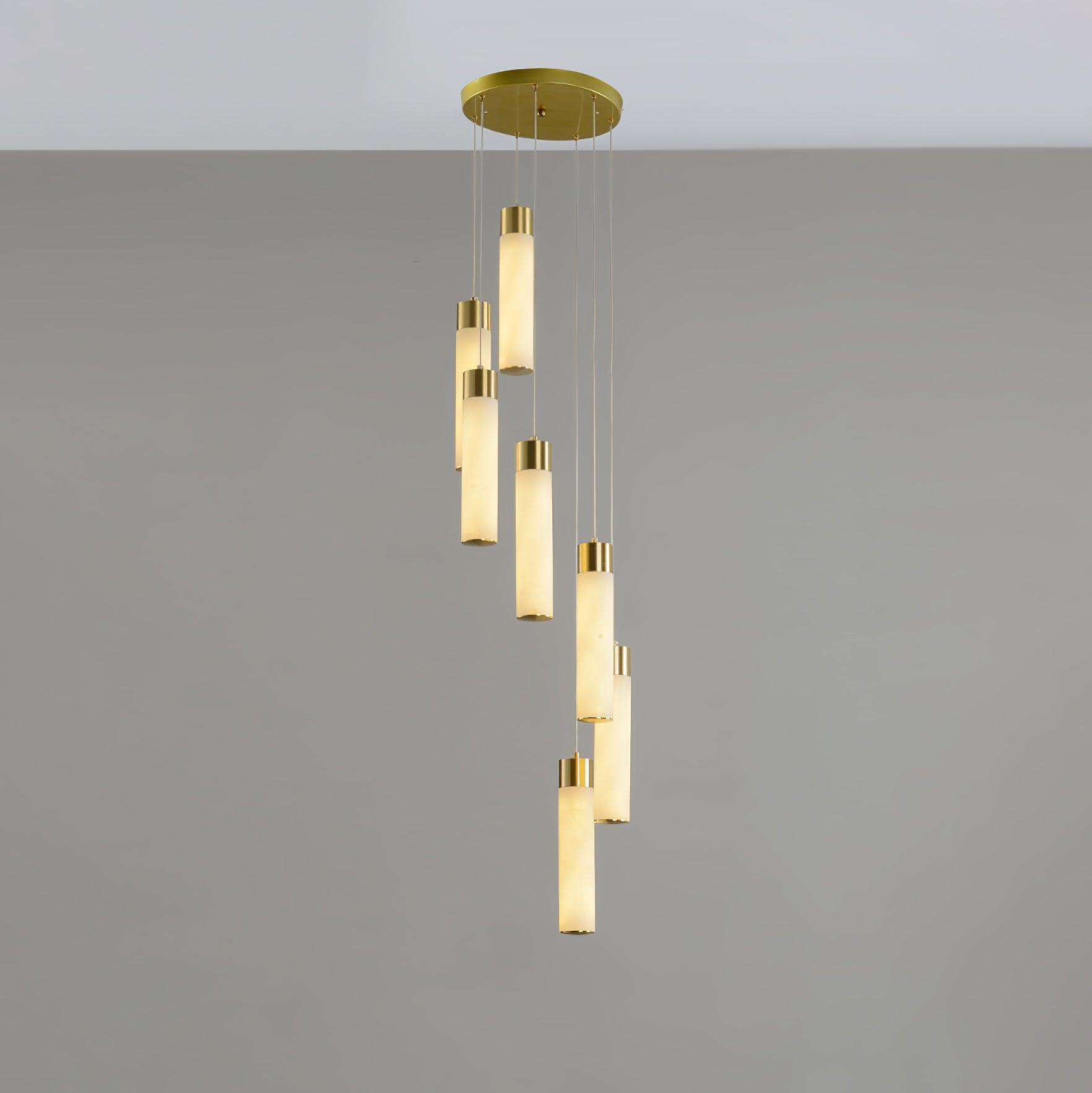 Aurelia Lustre Albâtre pour Escalier