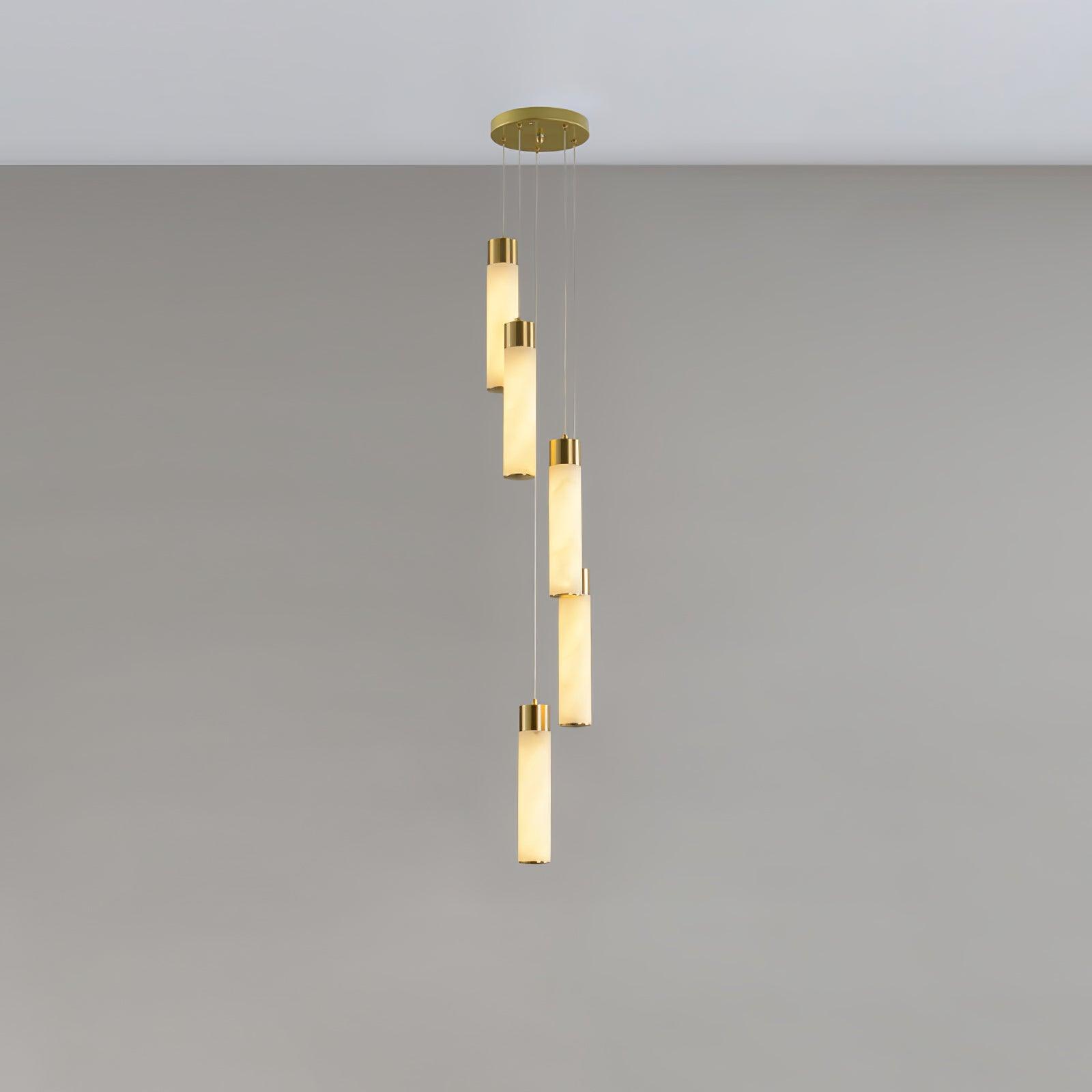 Aurelia Lustre Albâtre pour Escalier