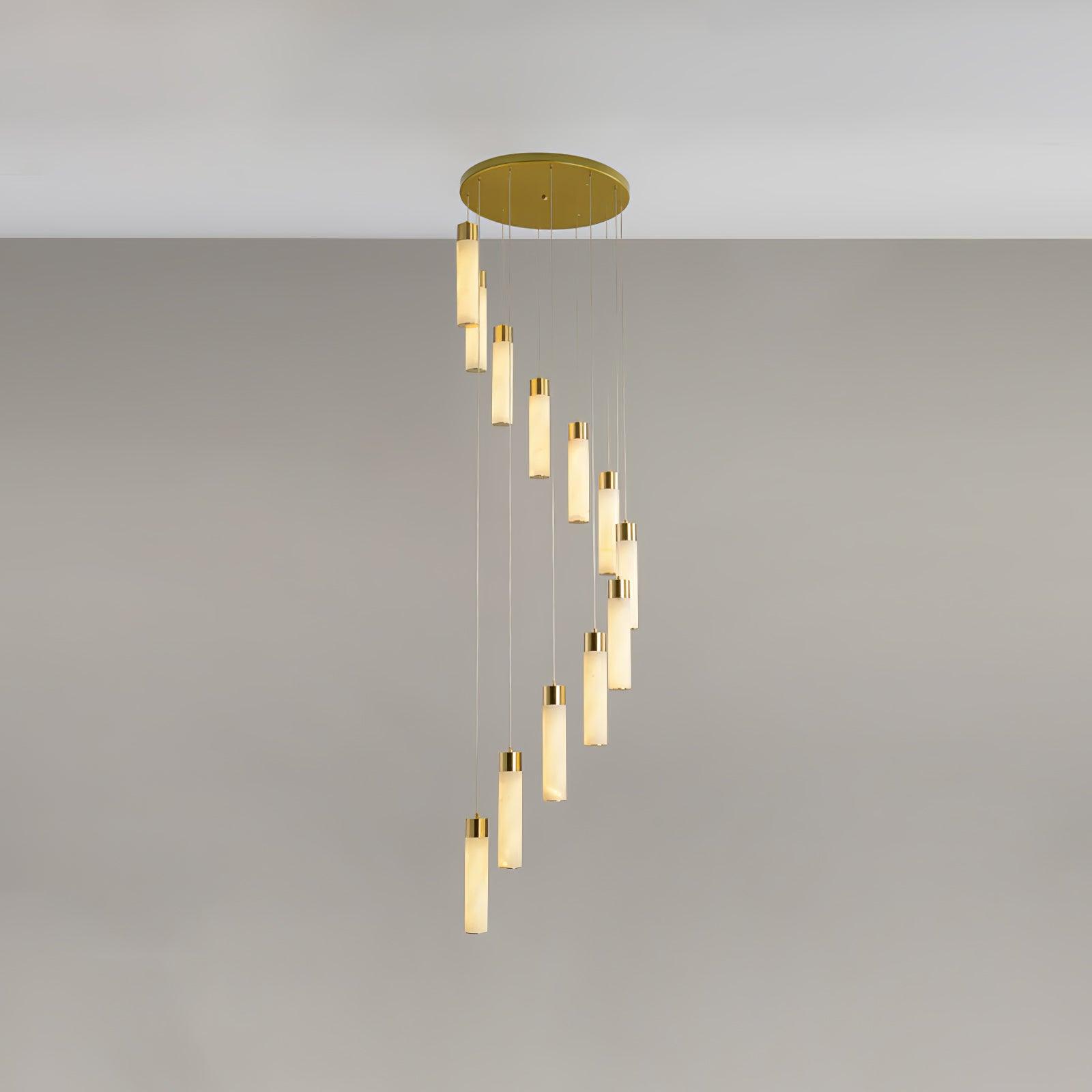 Aurelia Lustre Albâtre pour Escalier