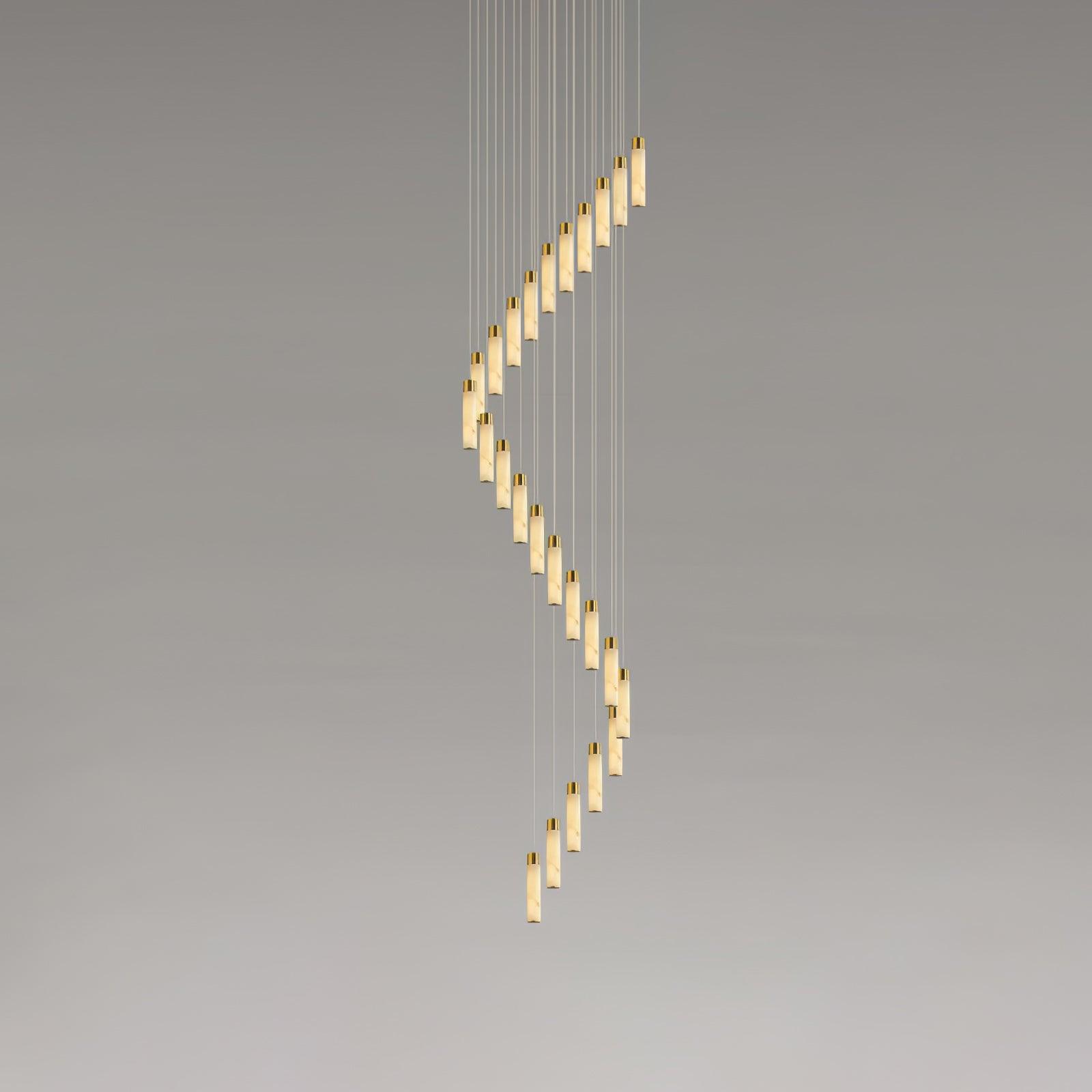 Aurelia Lustre Albâtre pour Escalier