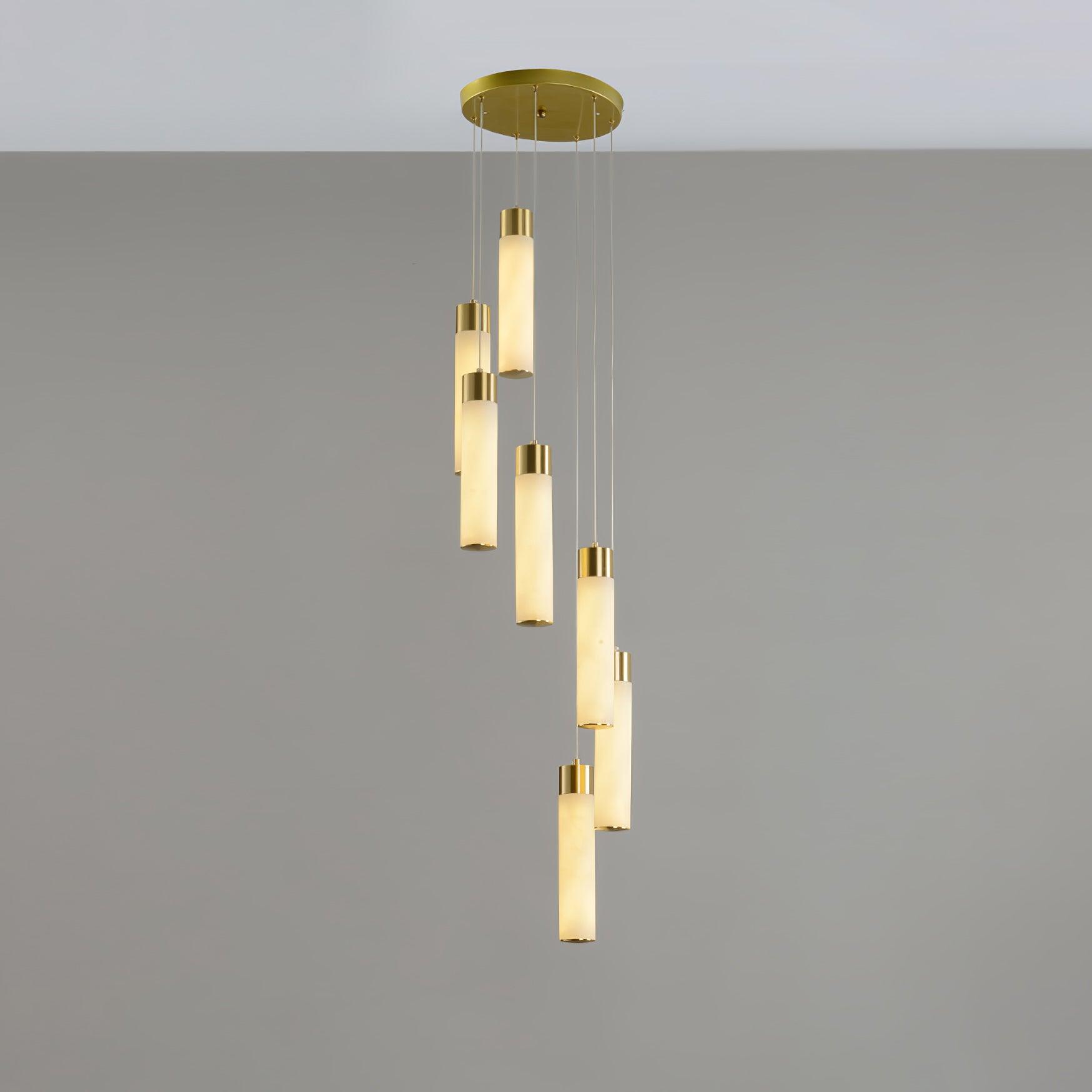 Aurelia Lustre Albâtre pour Escalier