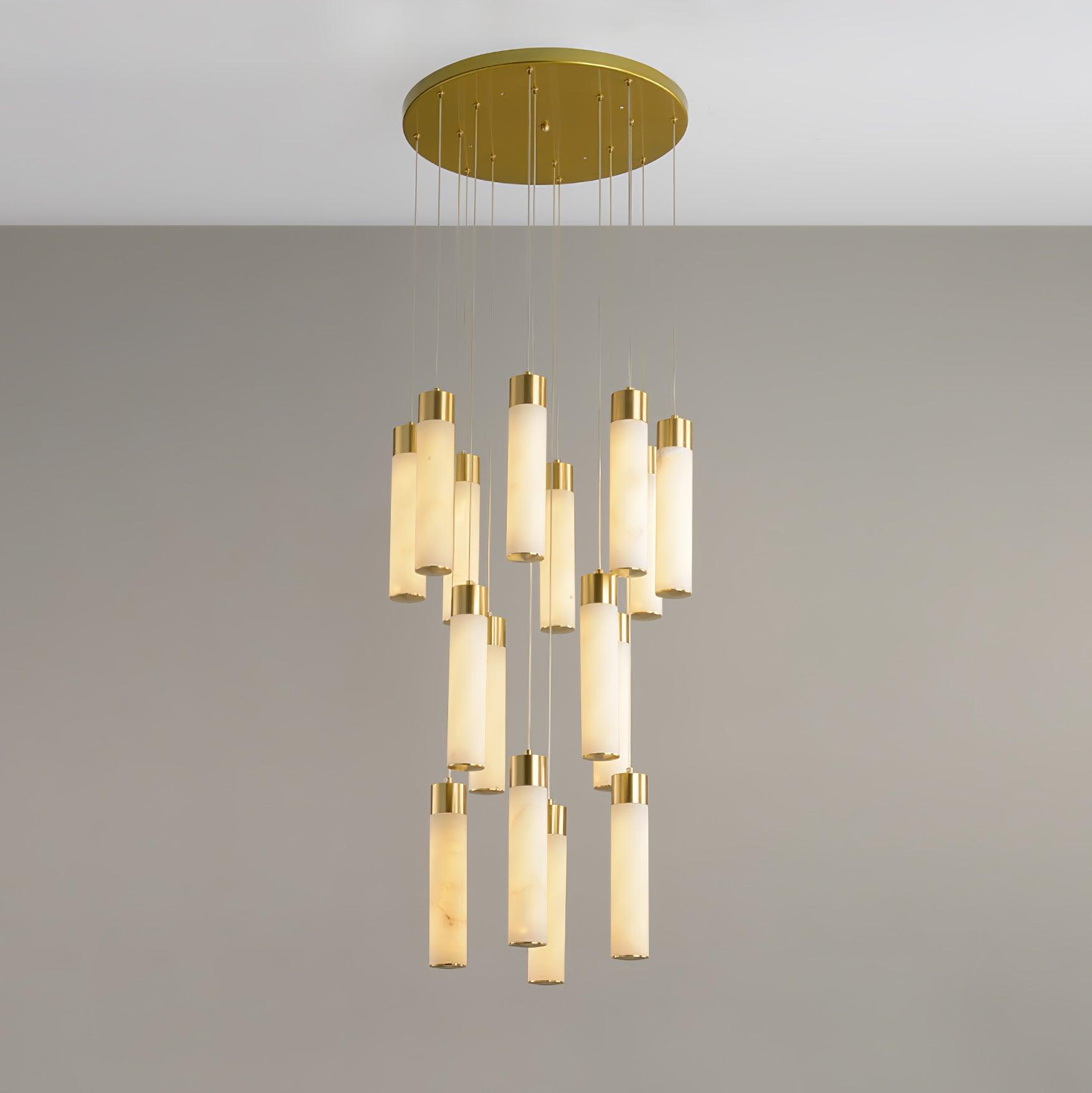 Aurelia Lustre Albâtre pour Escalier