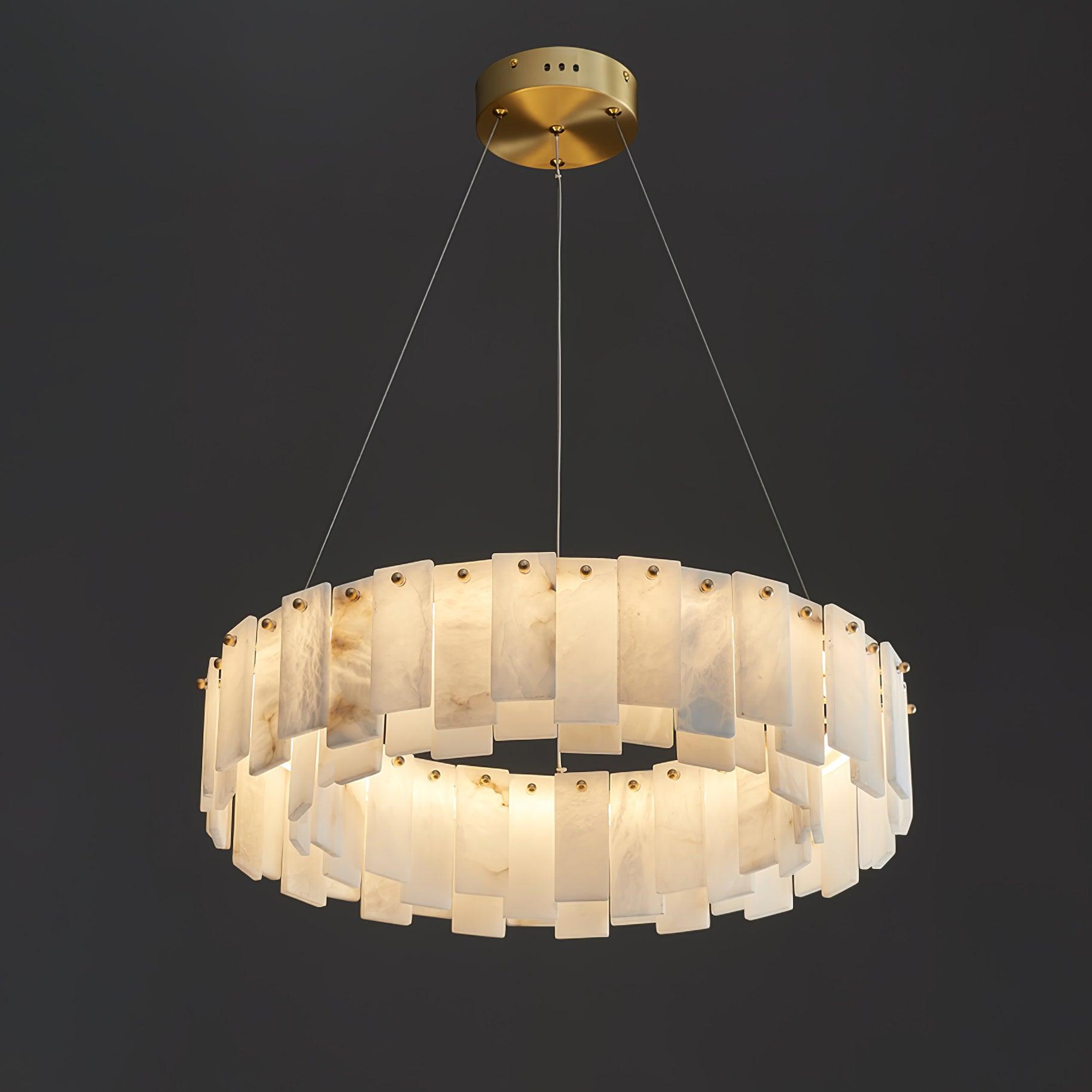 Vodore Lustre de Luxe en Albâtre