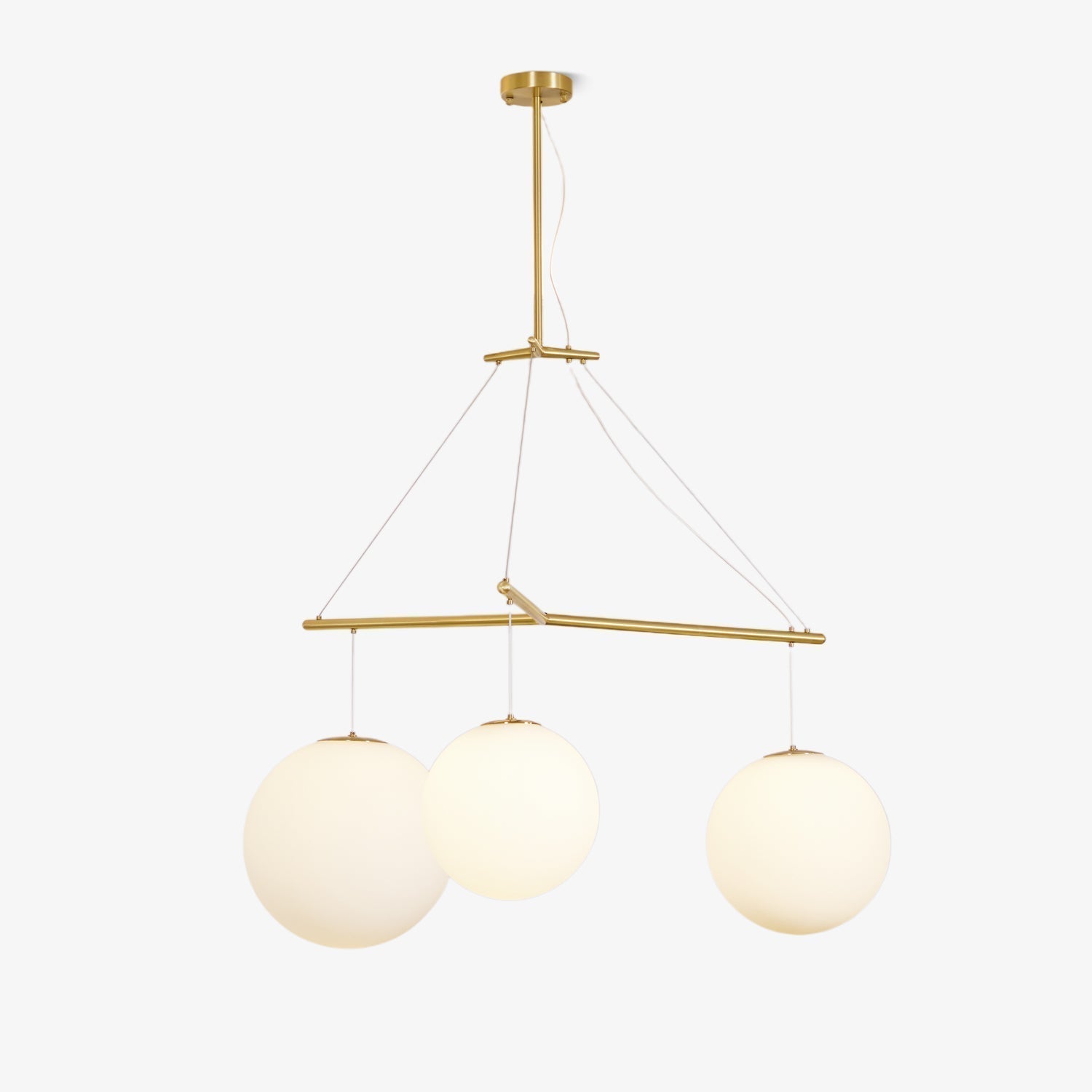 Triad Suspension en Verre Minimaliste