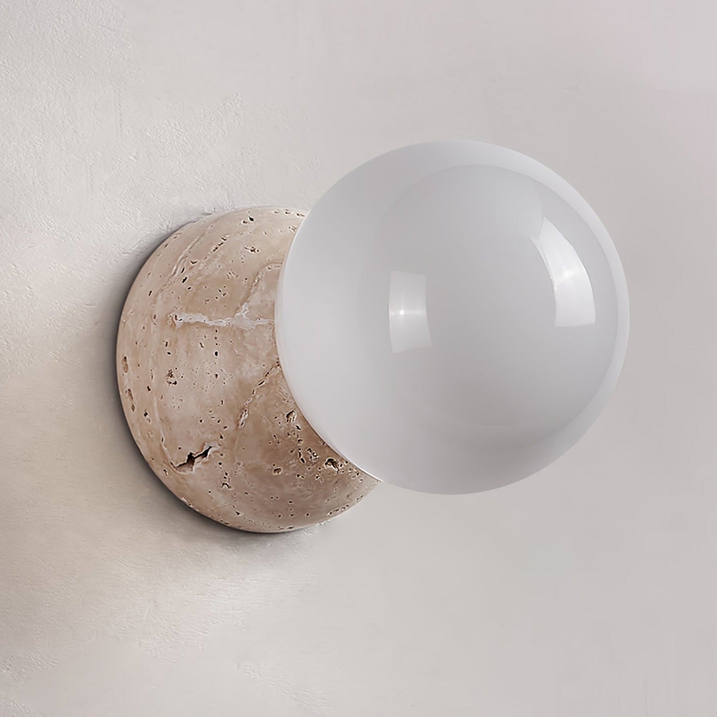 Cethair Travertin Luminaire Mural