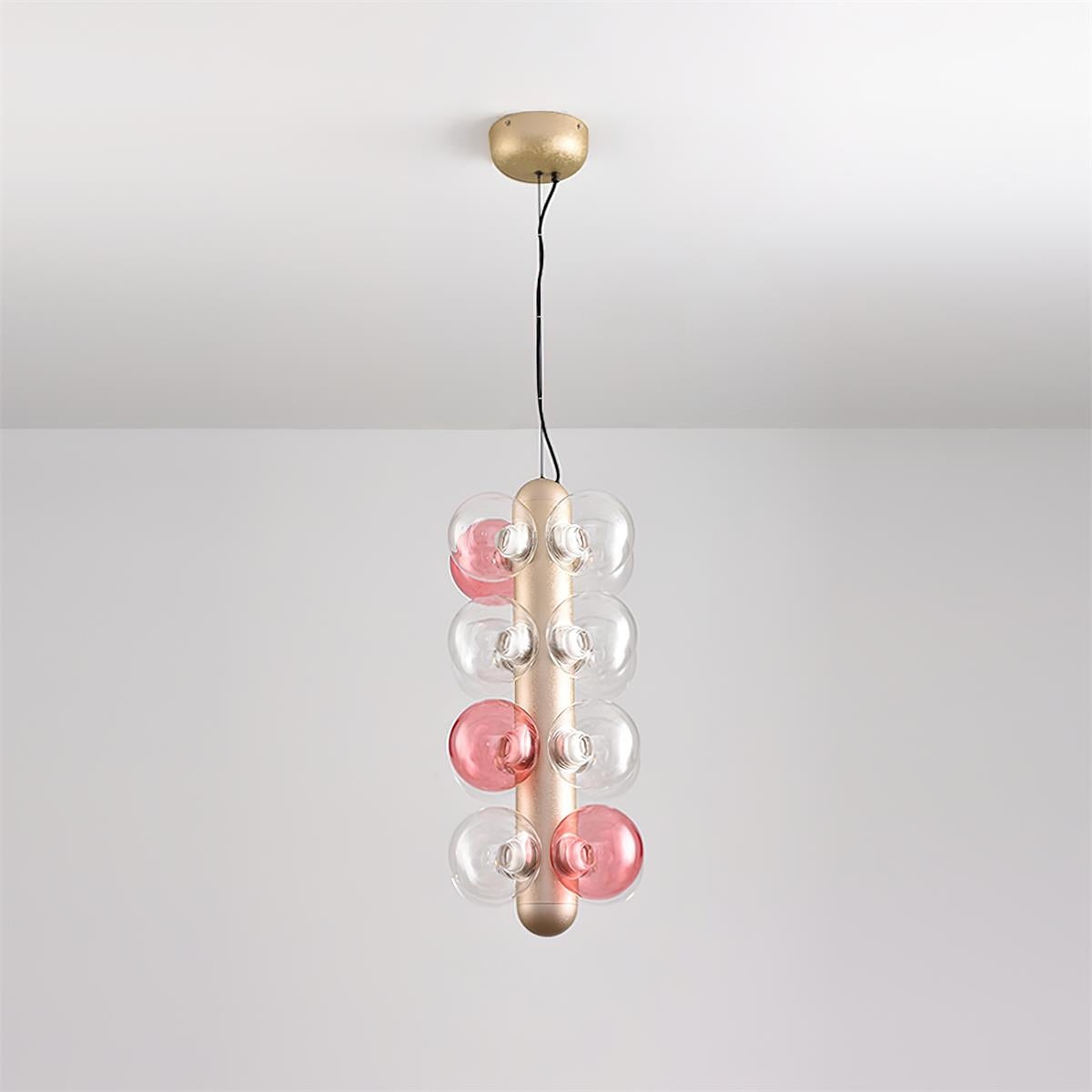 Candy Lustre en métal à bulles