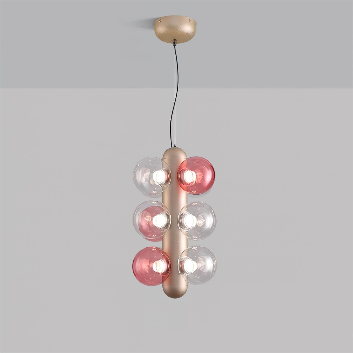 Candy Lustre en métal à bulles