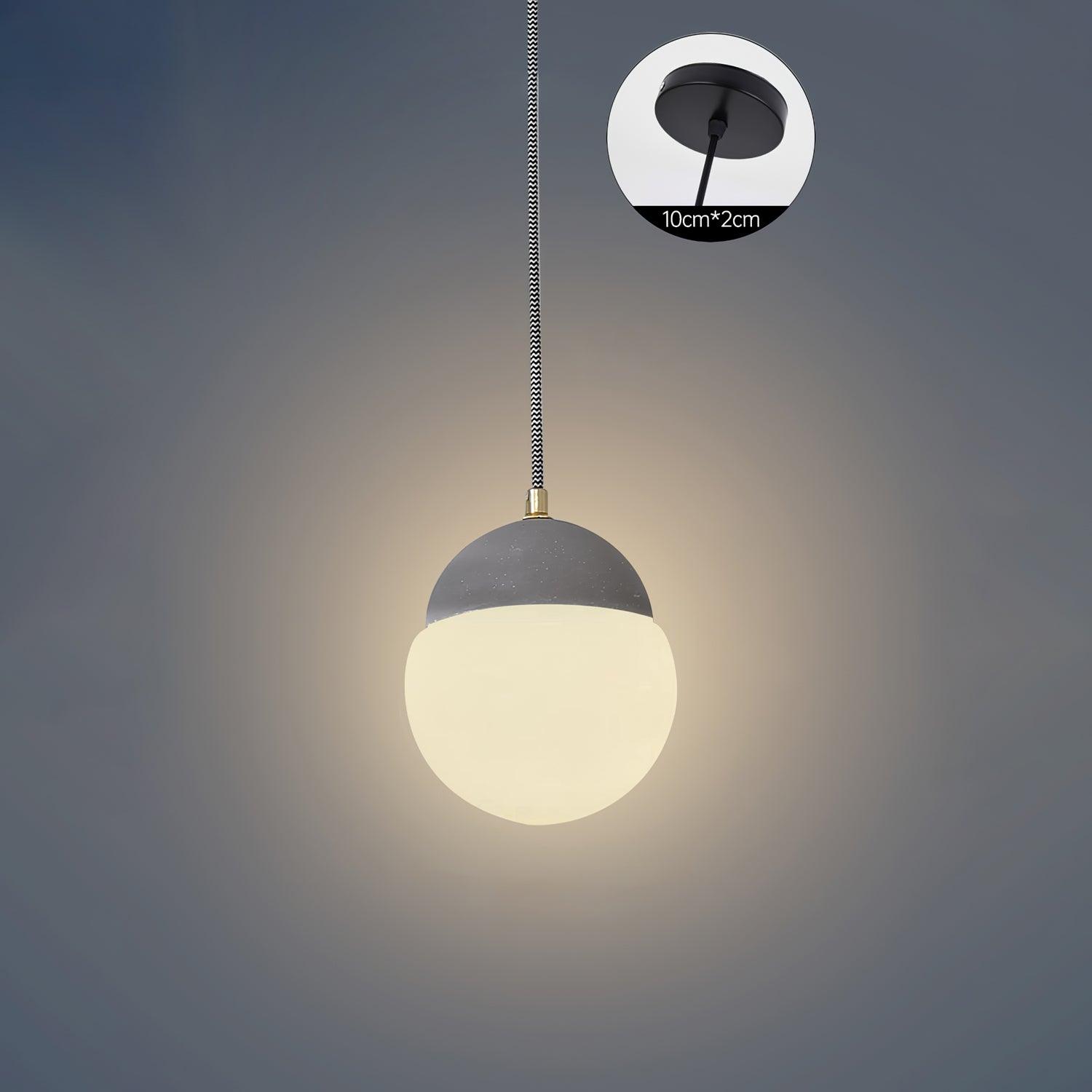 Ilraearis Suspension en Verre Moderne