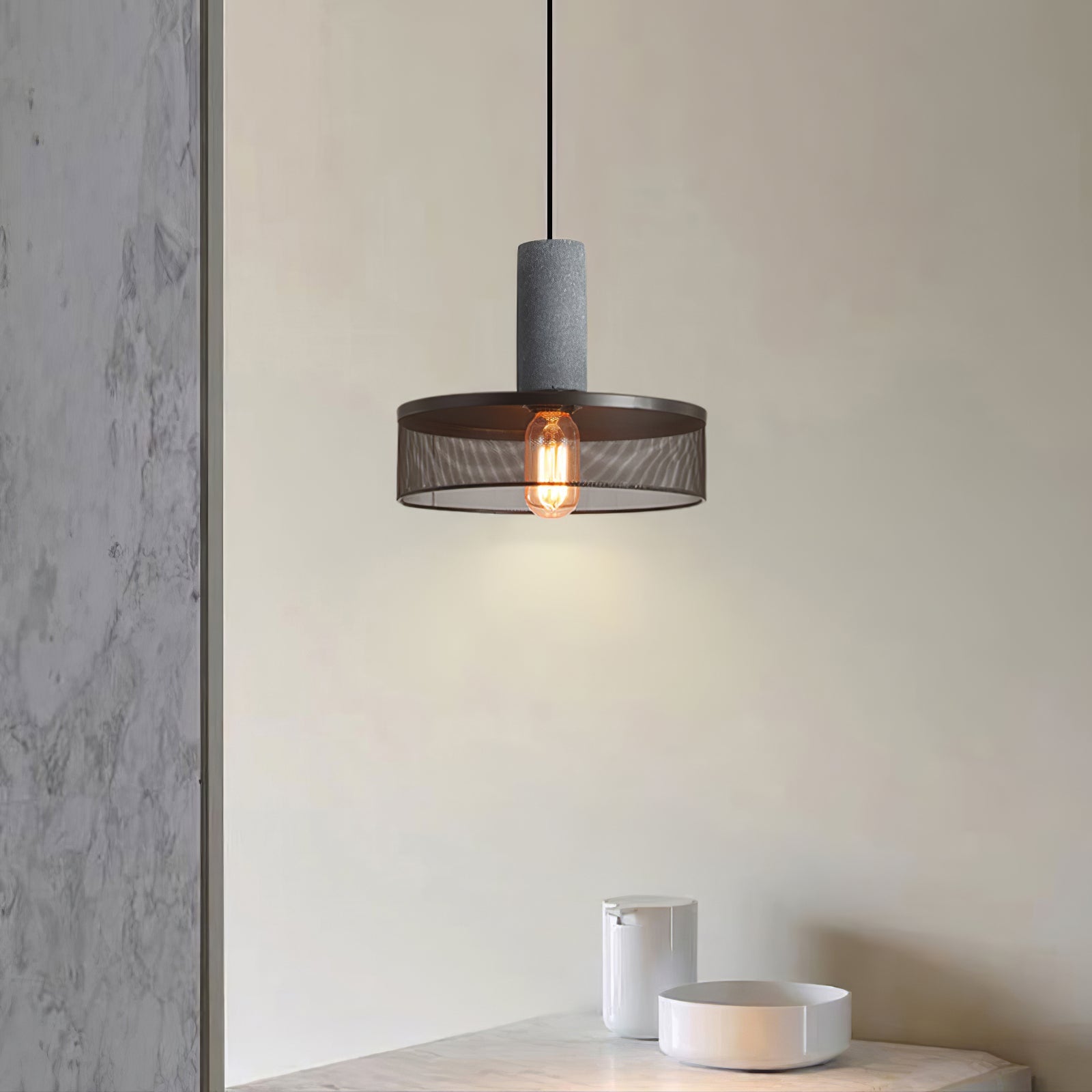 Hexa Suspension Métal Moderne