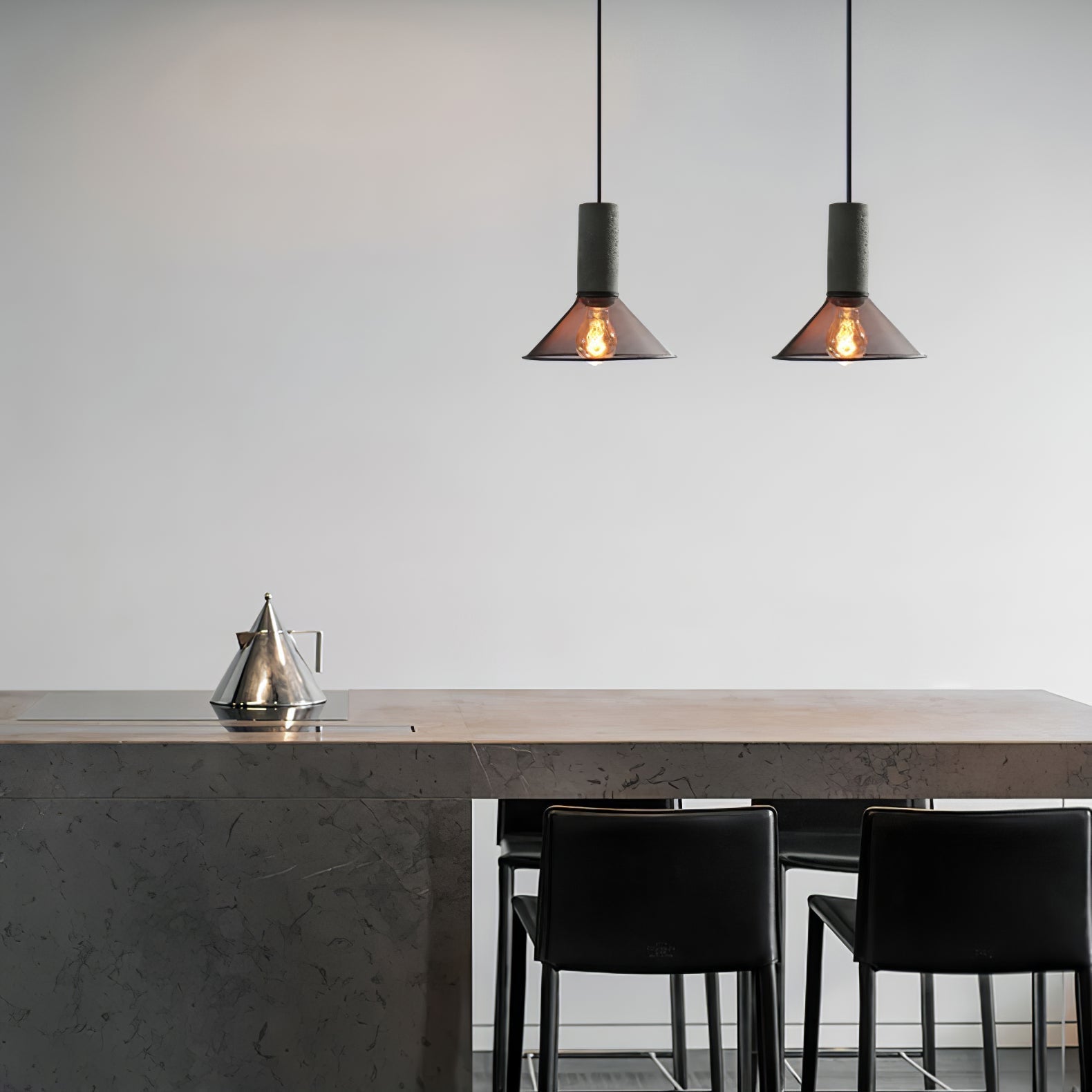 Hexa Suspension Métal Moderne
