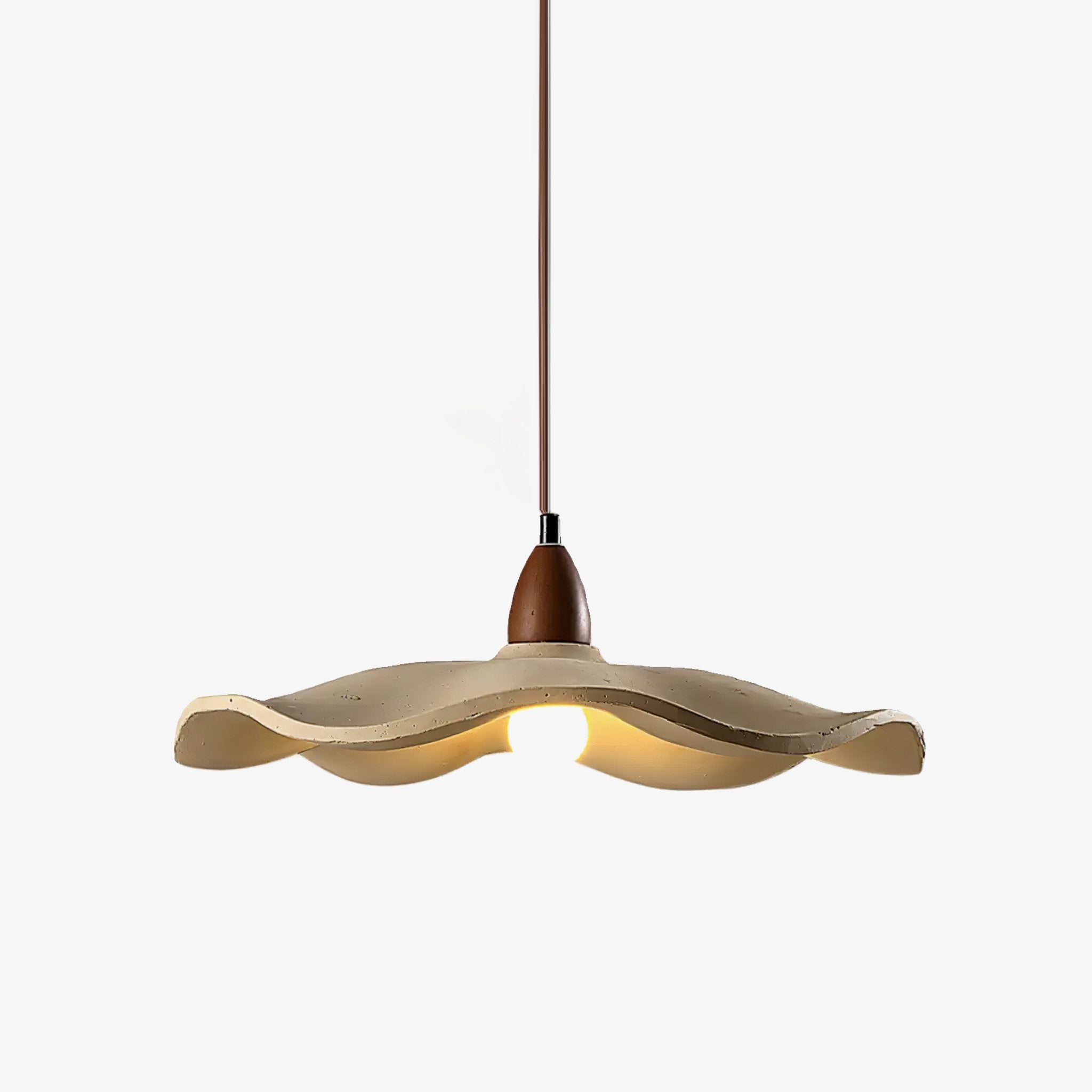 Siro Lampe Suspendue Vague en Ciment