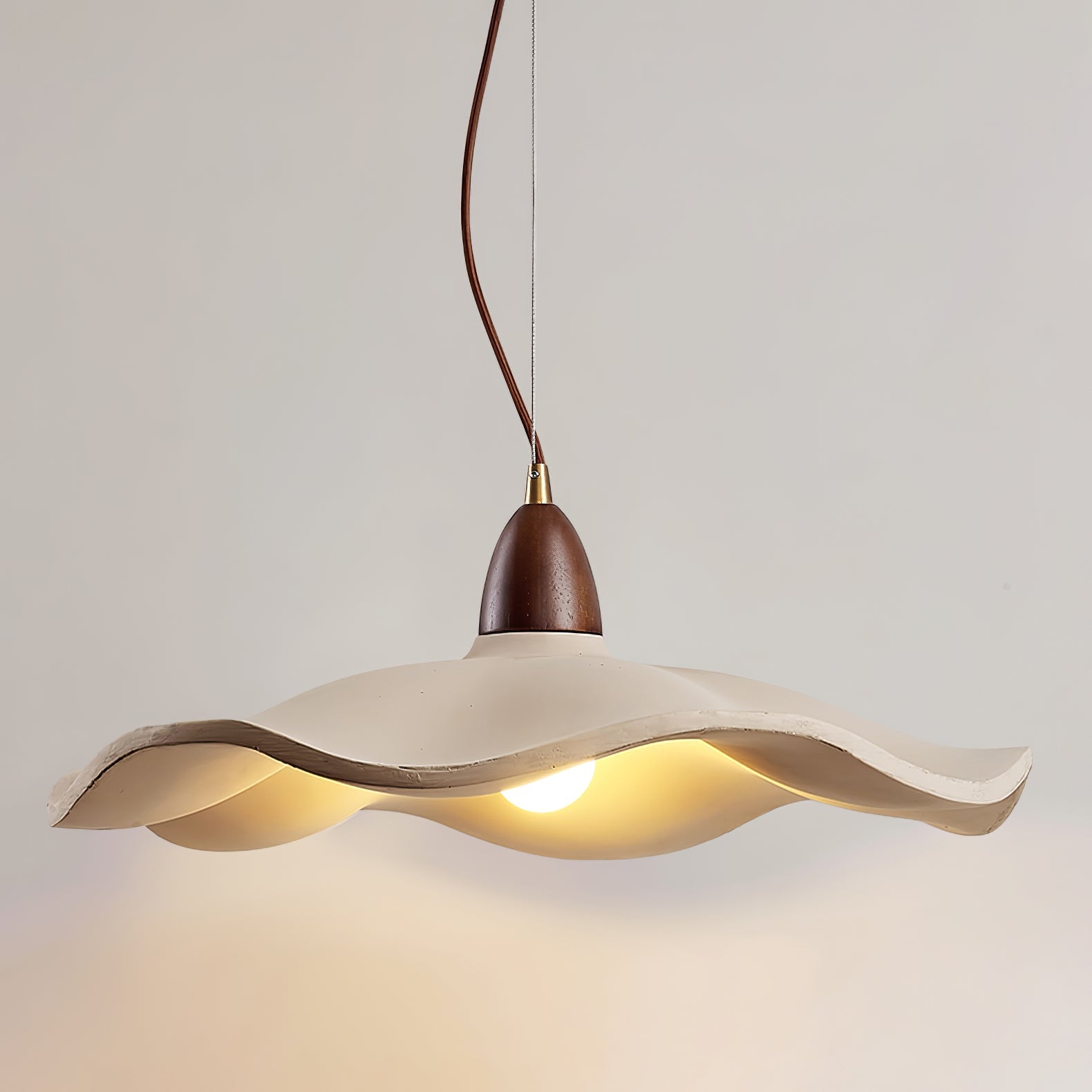 Siro Lampe Suspendue Vague en Ciment