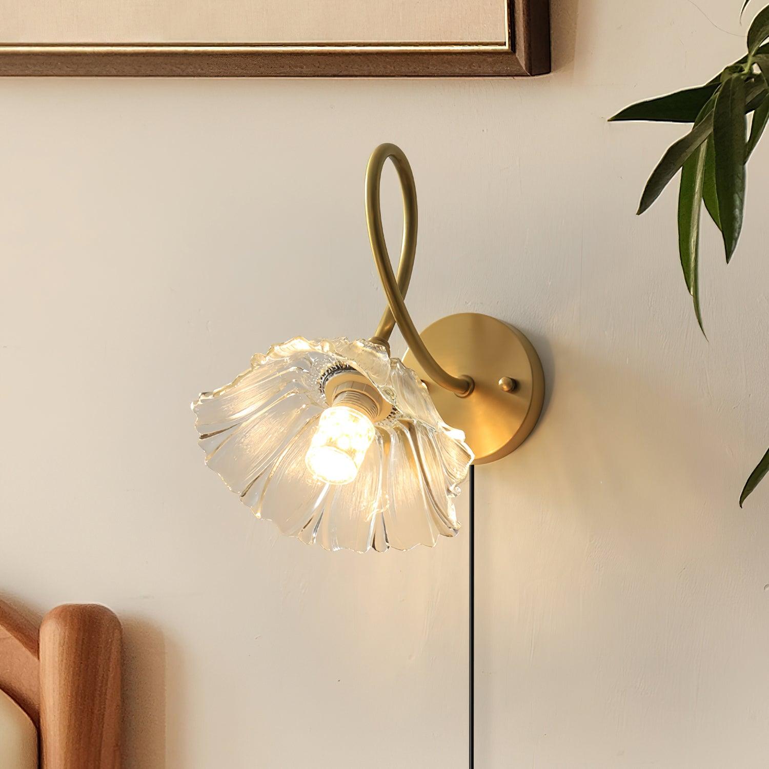Aurora Glass Elegant Wall Lamp