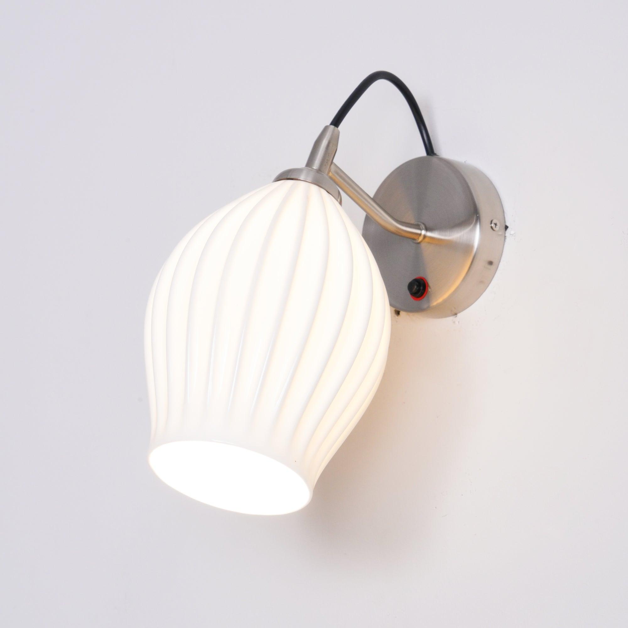 Zotalisra Moderne Minimaliste Côtes Céramique Applique Lumière