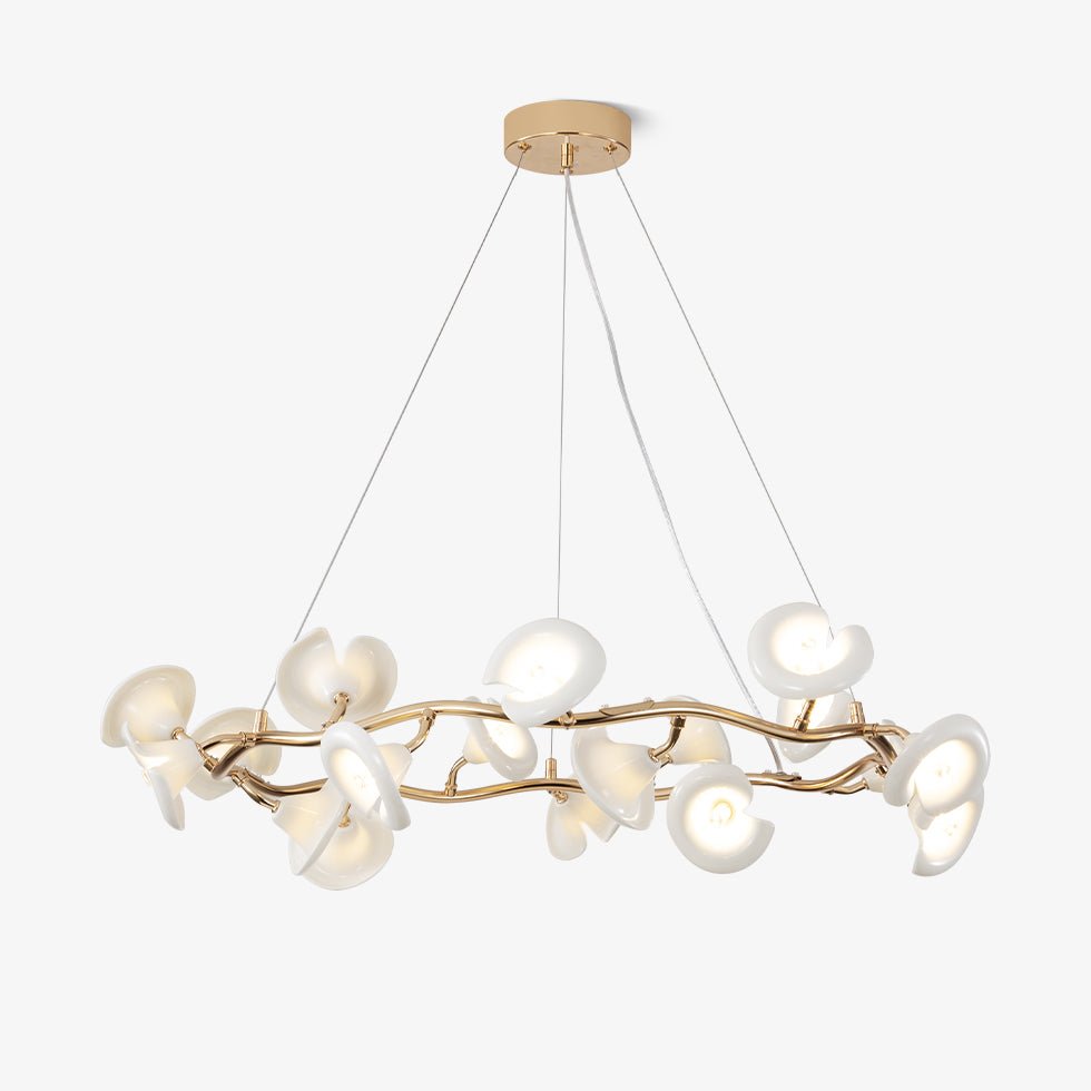 Aurora Lustre Élégant Branche en Fleur