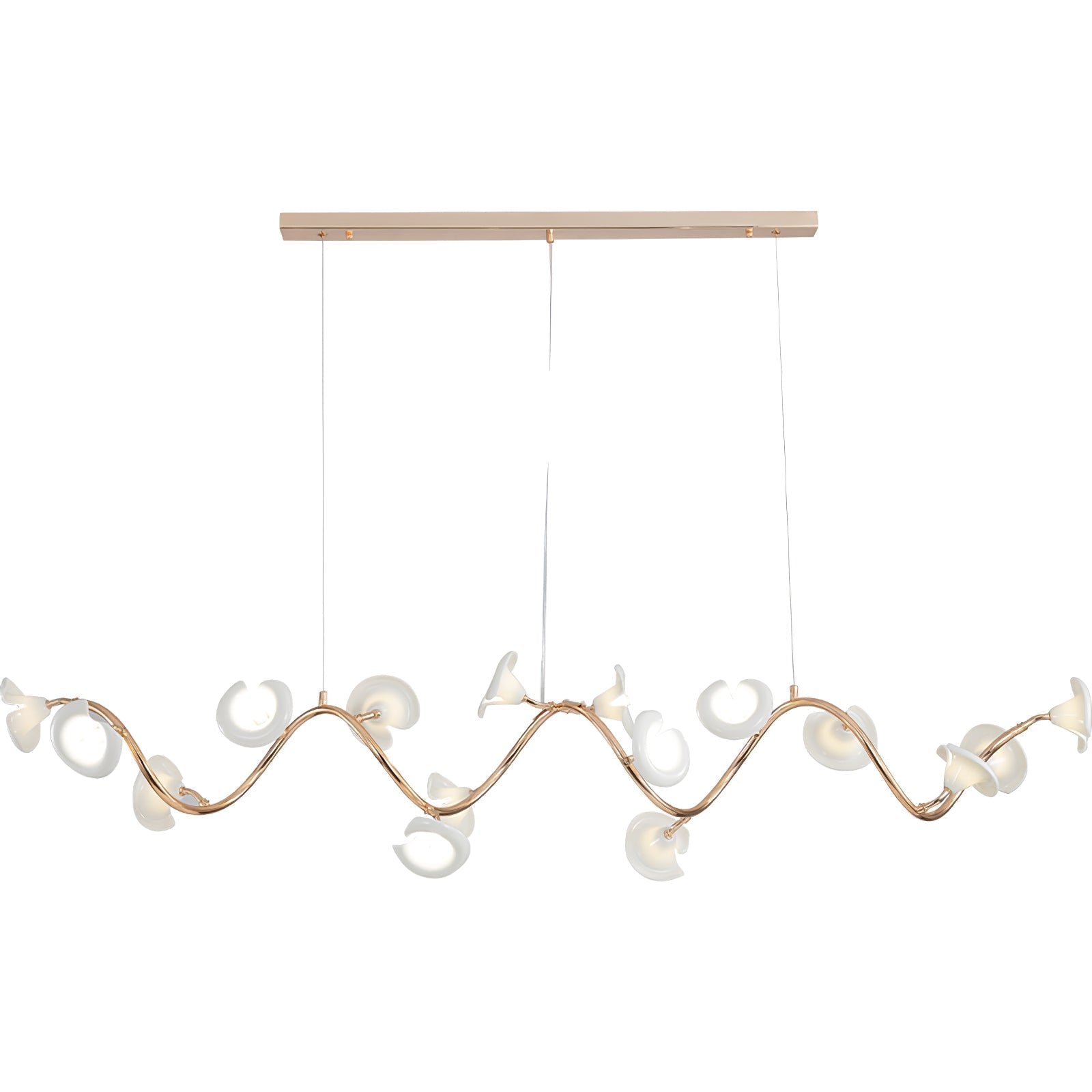 Aurora Lustre Élégant Branche en Fleur