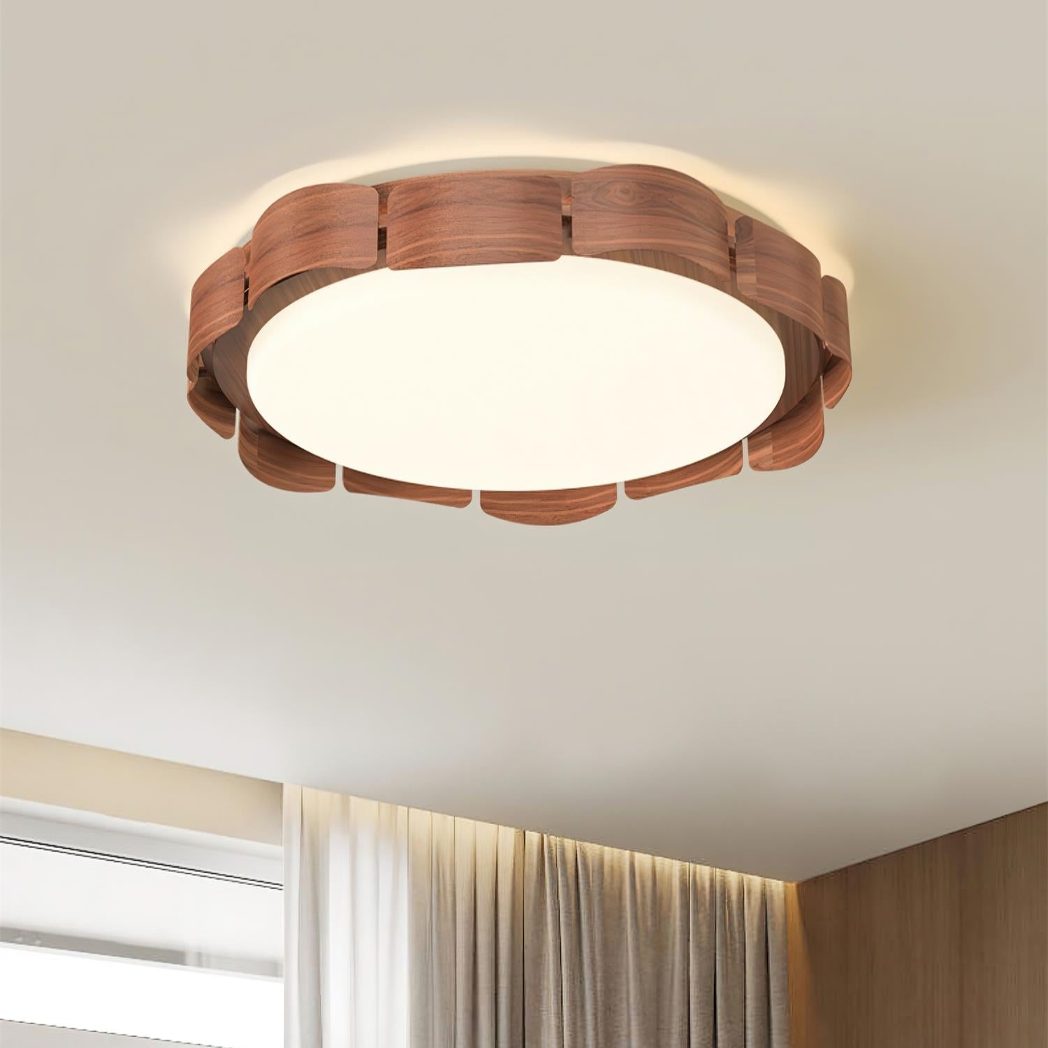 Ardura Plafonnier LED Noyer