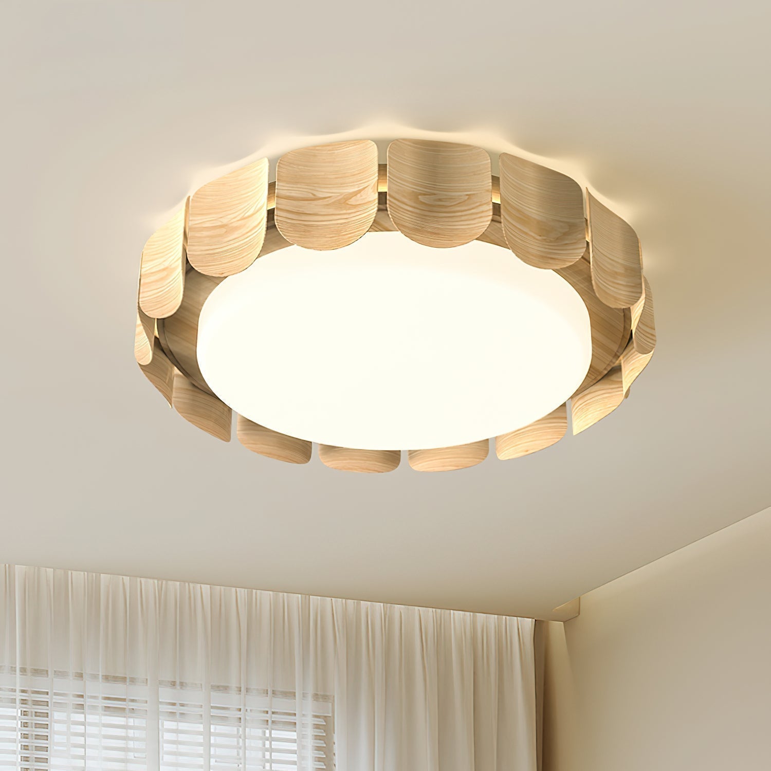 Ardura Plafonnier LED Noyer