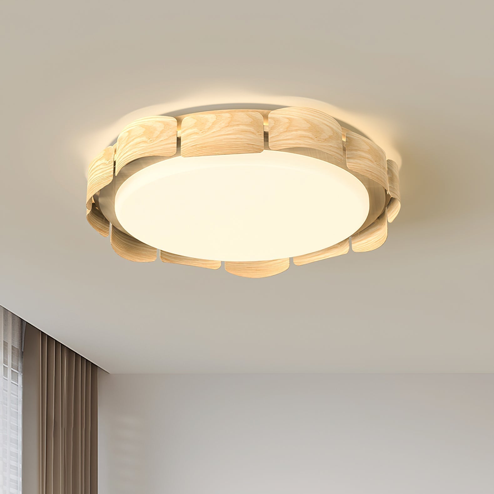Ardura Plafonnier LED Noyer