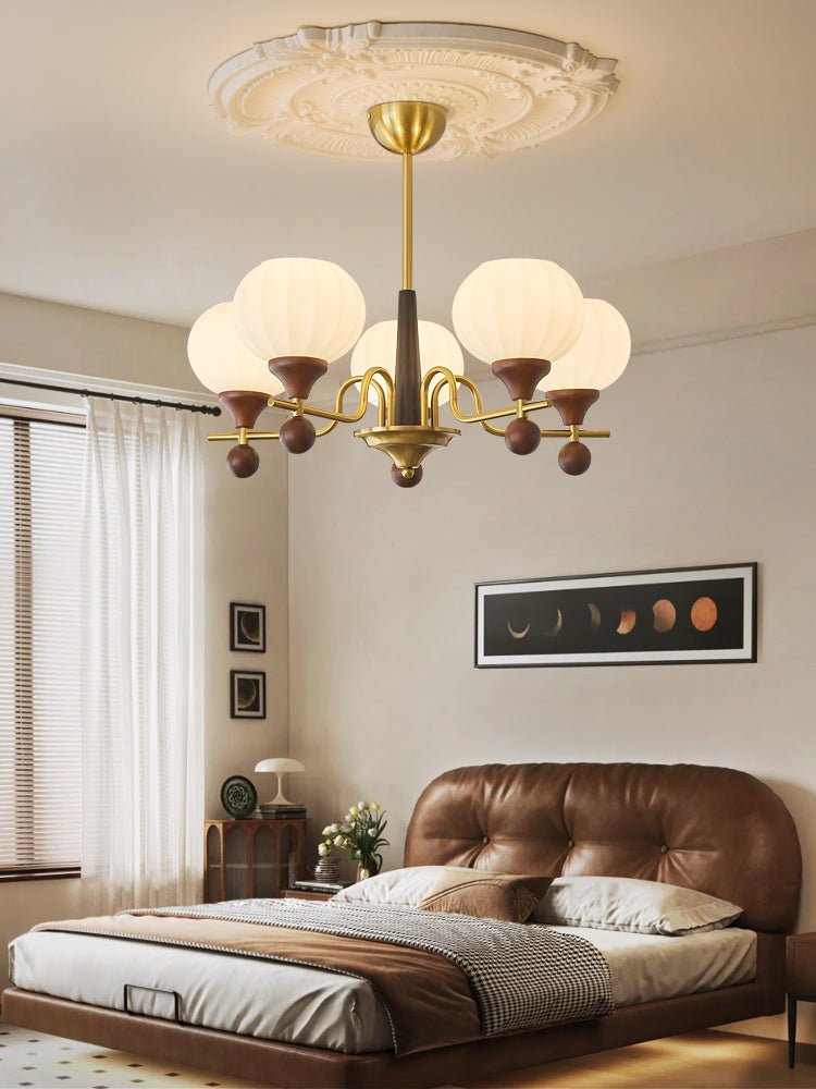 Anorionis Lustre Traditionnel Haut de Gamme en Bois