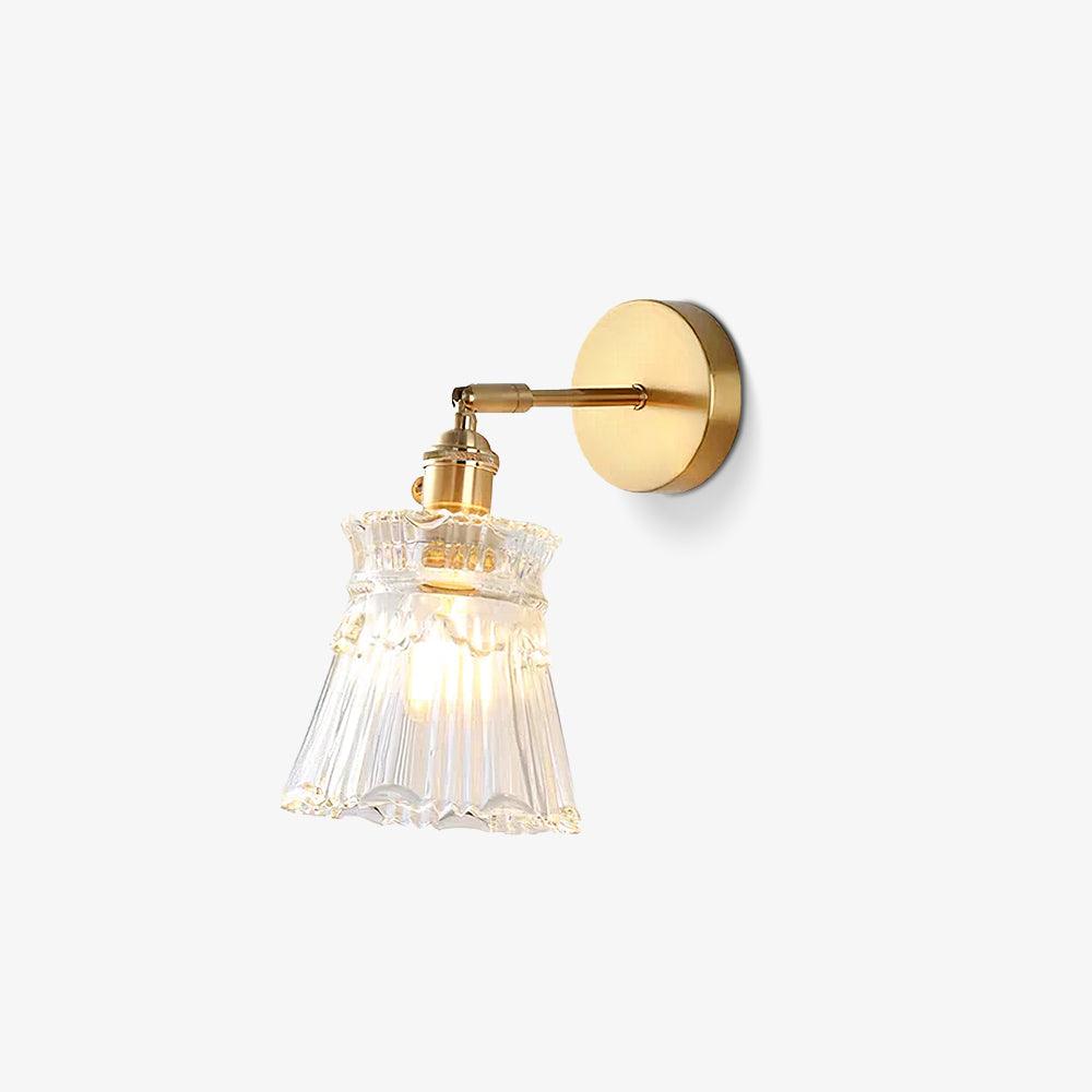 Lustra Lampe Murale Cristal Évasé Classique