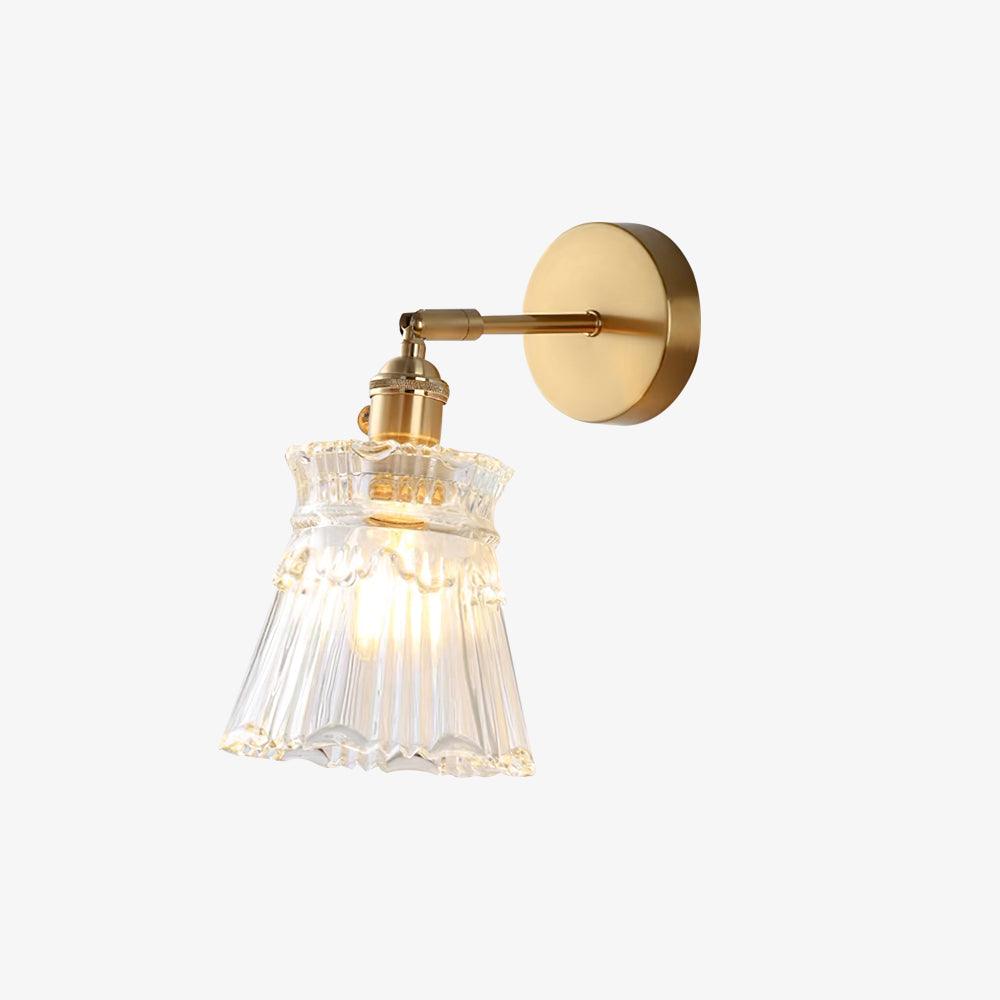 Lustra Lampe Murale Cristal Évasé Classique