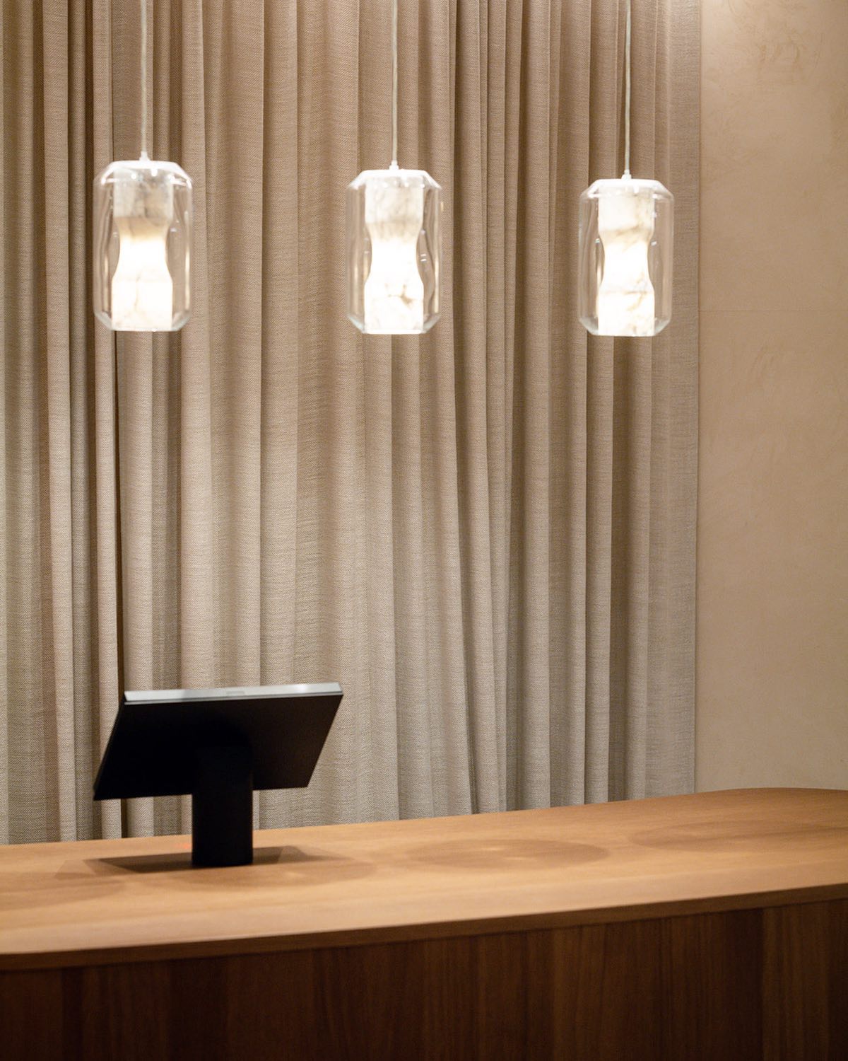Allirila Lampe à Suspension Moderne Et Minimaliste En Verre Albâtre