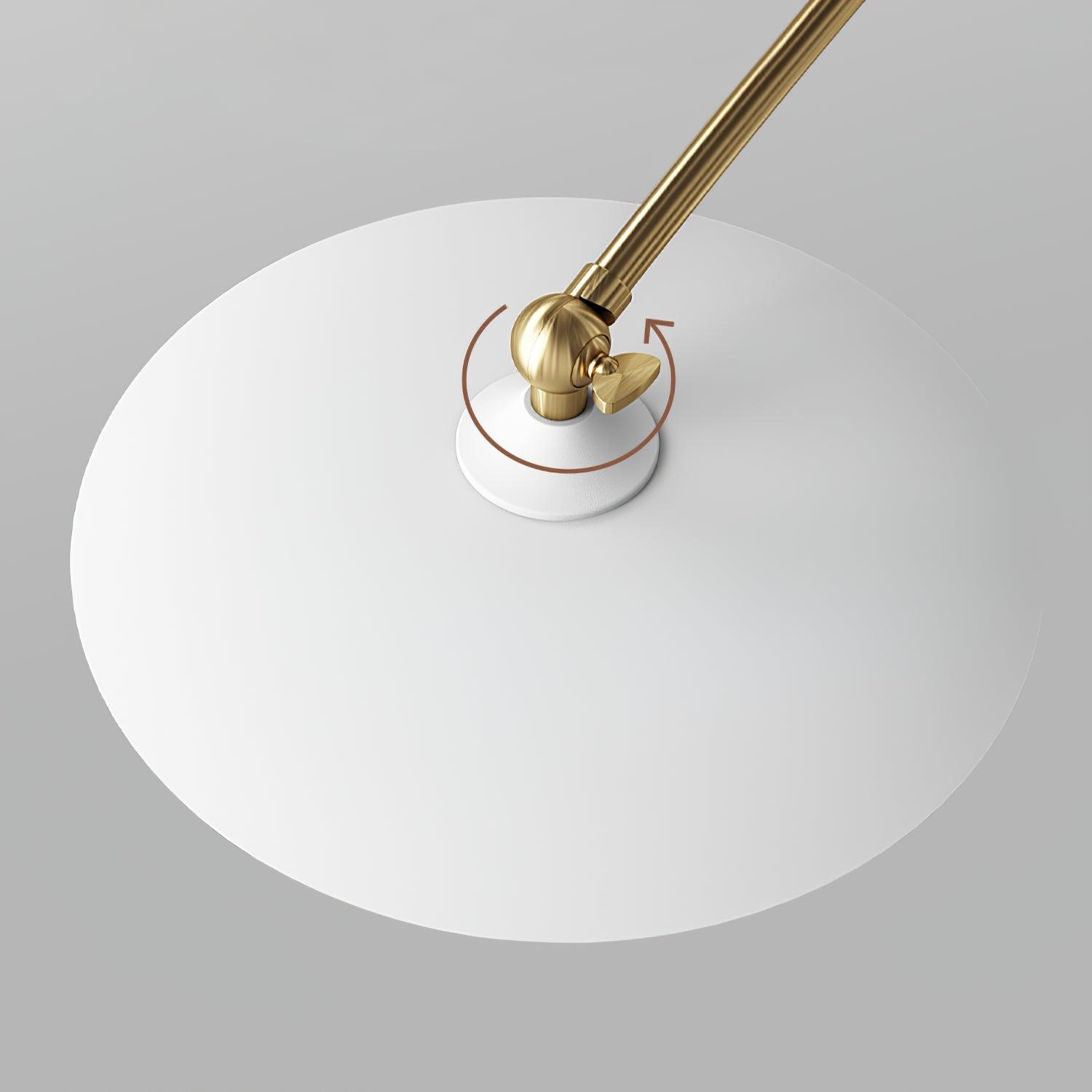 Lustra Lustre avec Champignon Inspiré de l'Art Déco