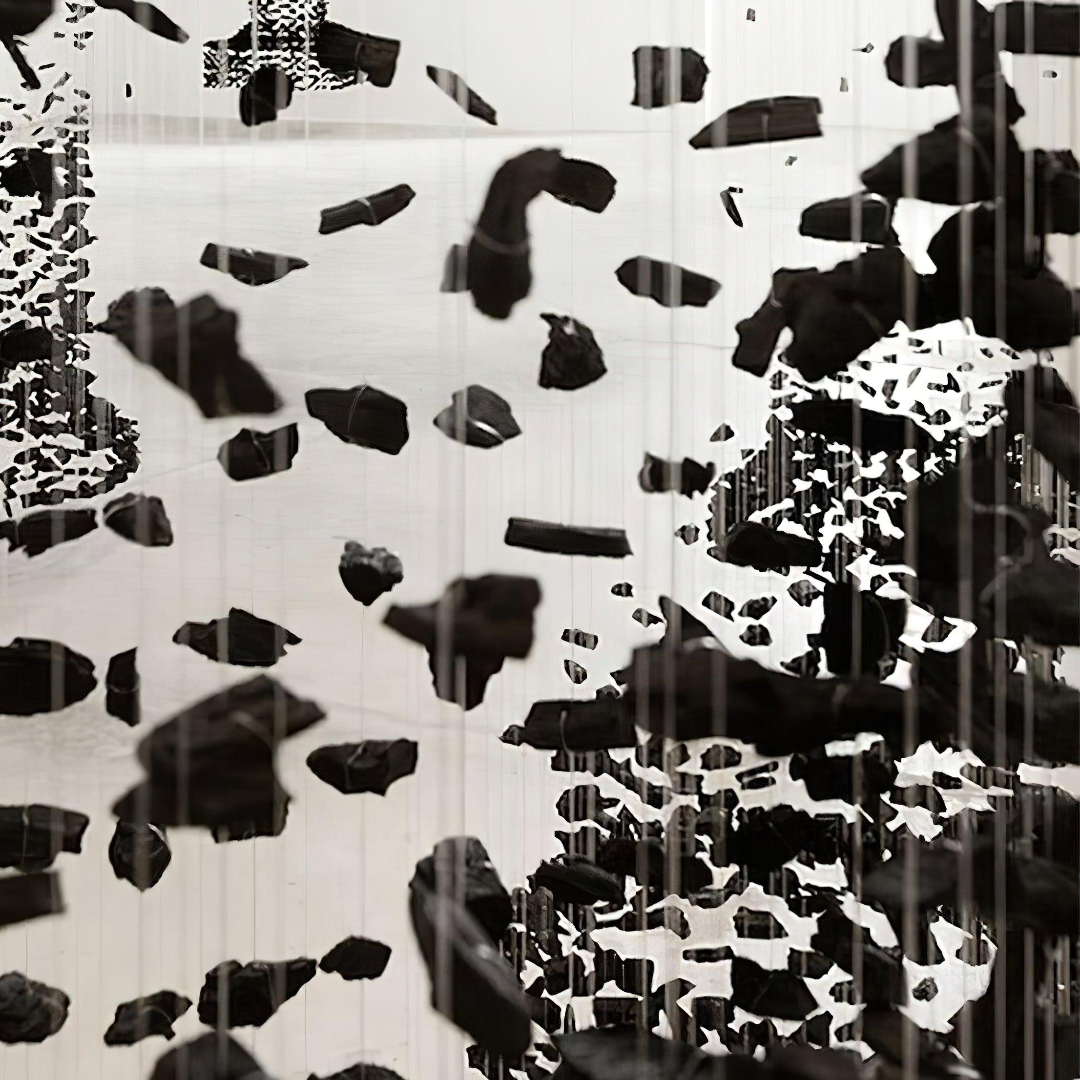 Arsilus Charbon Pierre Cascade Lustres P