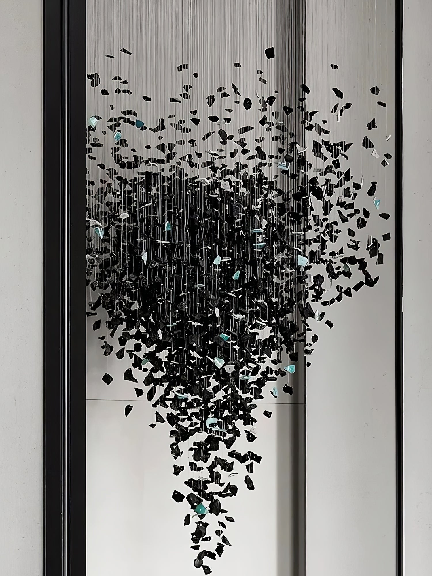 Arsilus Charbon Pierre Sculptural Lustre Orbiculaire