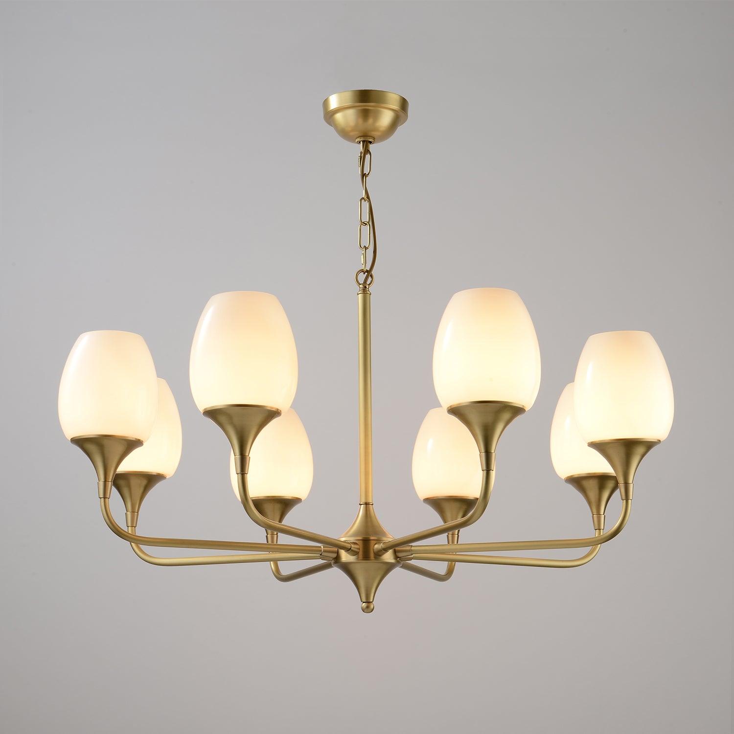 Gleam Lustre Élégant en Laiton