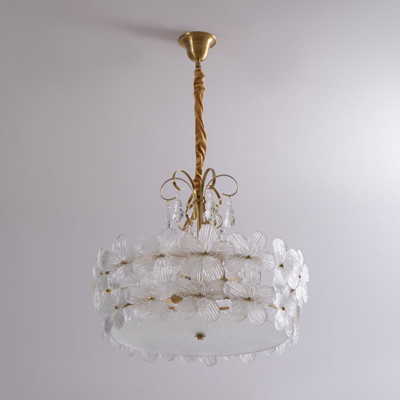 Kite Lustre en Métal Verre Postmoderne Luxueux d'Art Unique