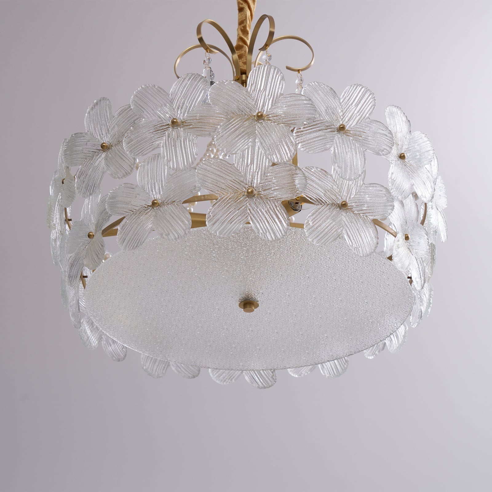 Kite Lustre en Métal Verre Postmoderne Luxueux d'Art Unique