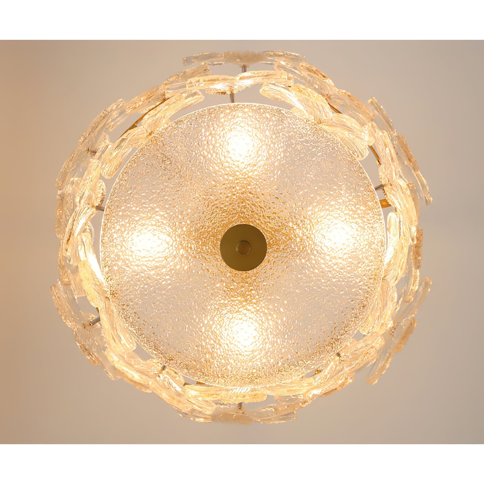 Kite Lustre en Métal Verre Postmoderne Luxueux d'Art Unique