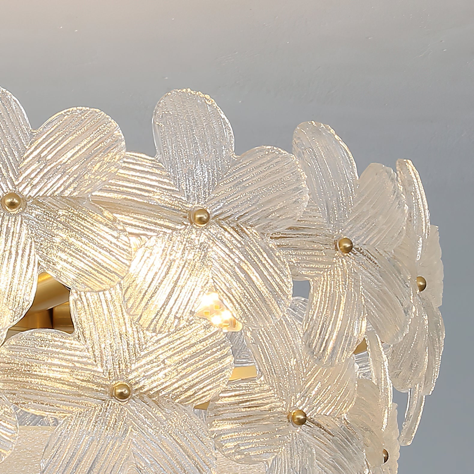 Kite Lustre en Métal Verre Postmoderne Luxueux d'Art Unique
