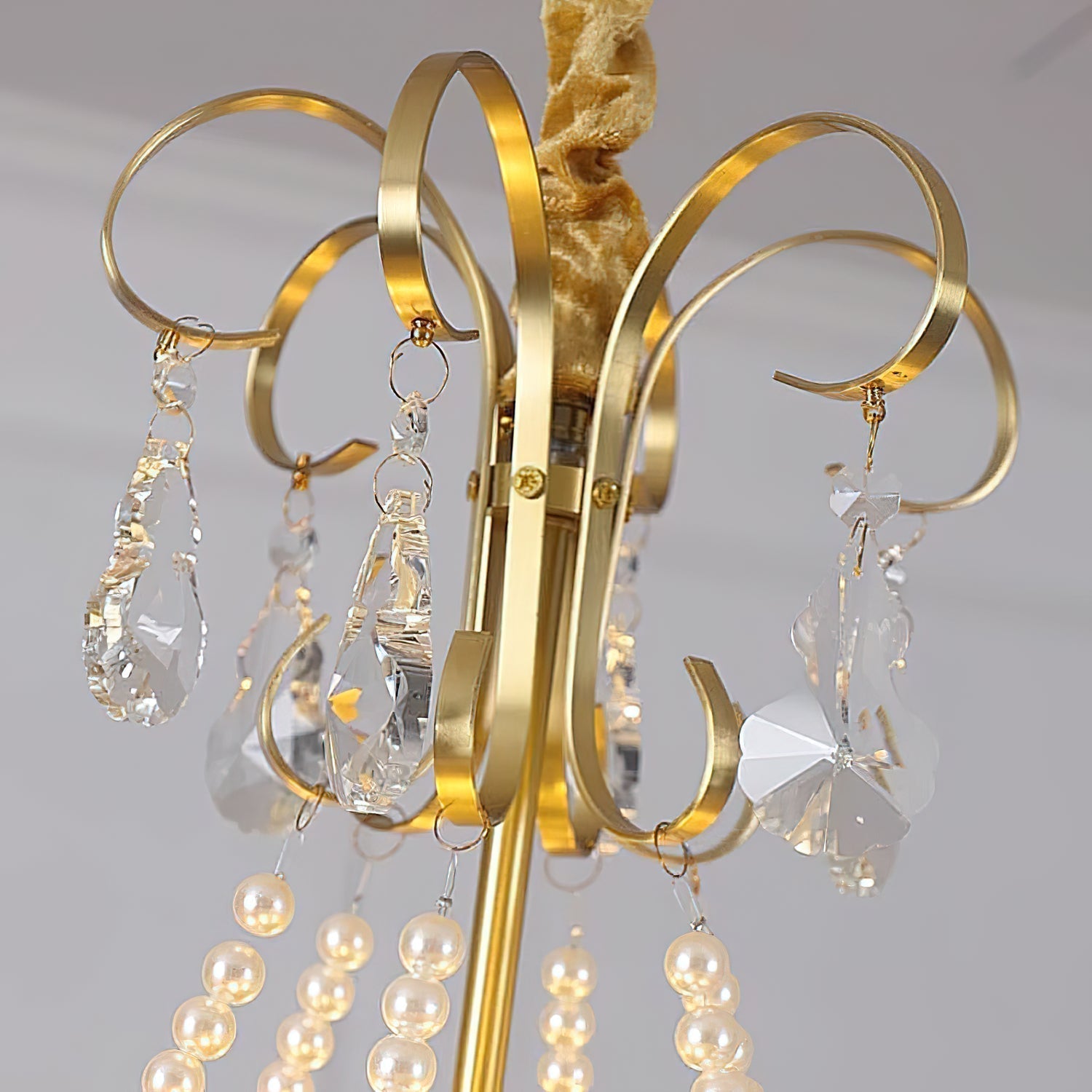 Kite Lustre en Métal Verre Postmoderne Luxueux d'Art Unique