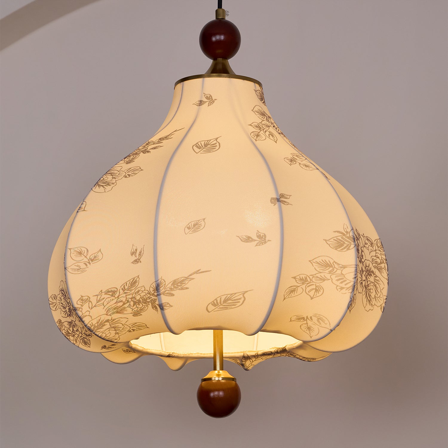 Petal Suspension Vintage en Bois